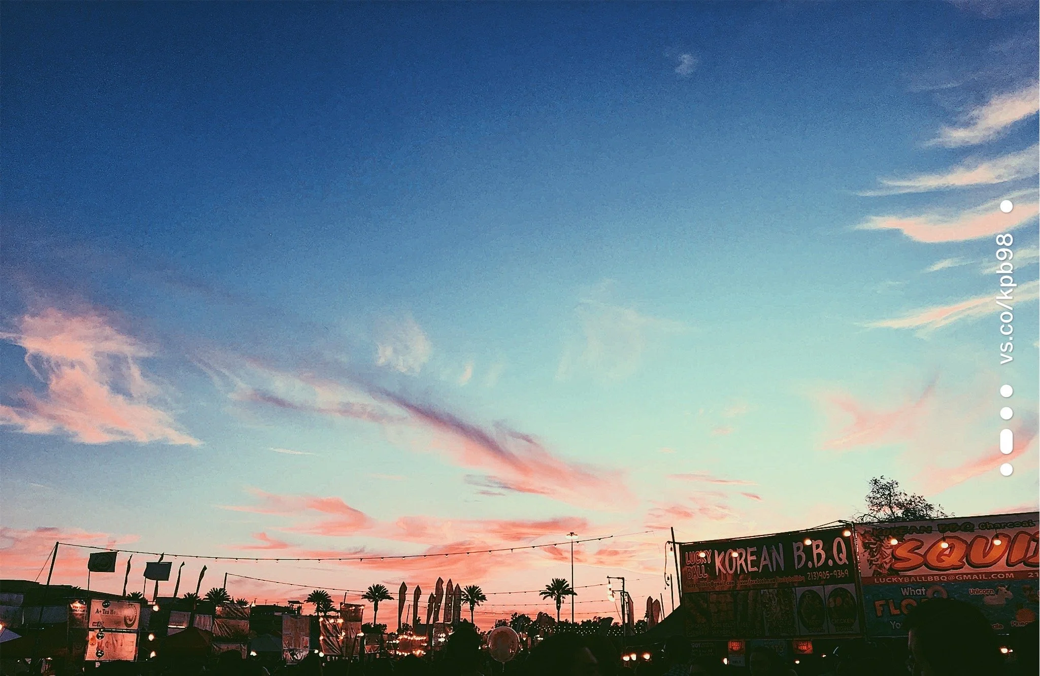  summer evenings in SoCal 