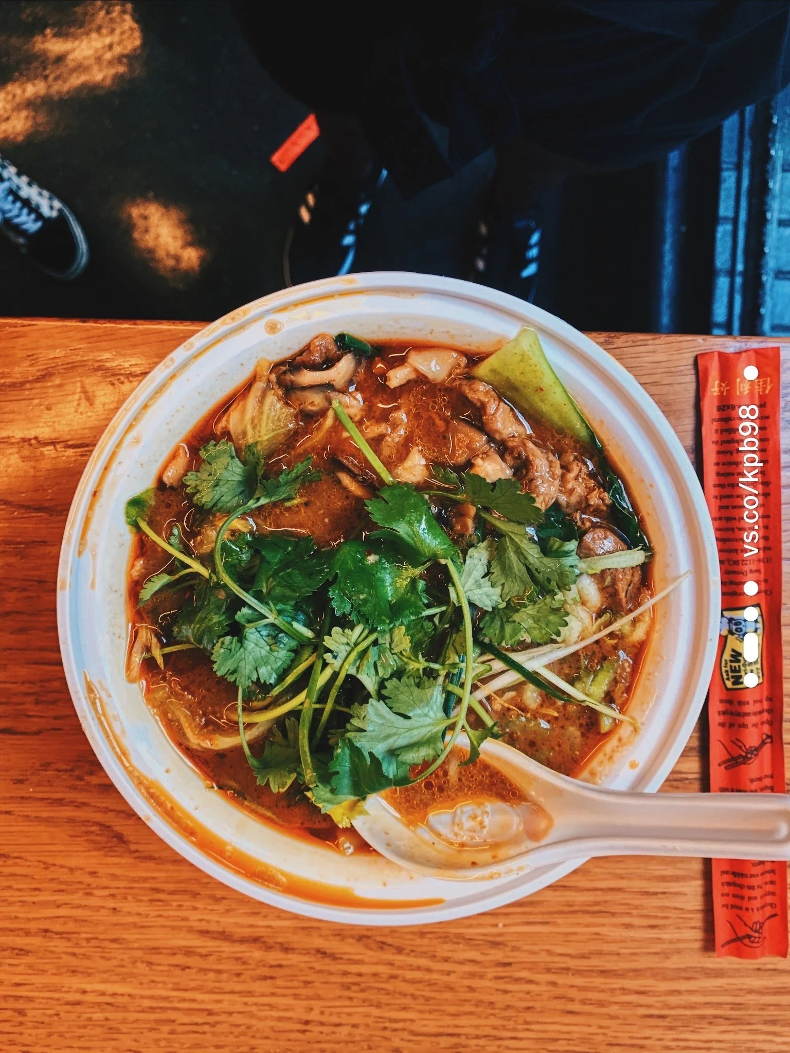  hand-pulled noodles at Chelsea Maket 