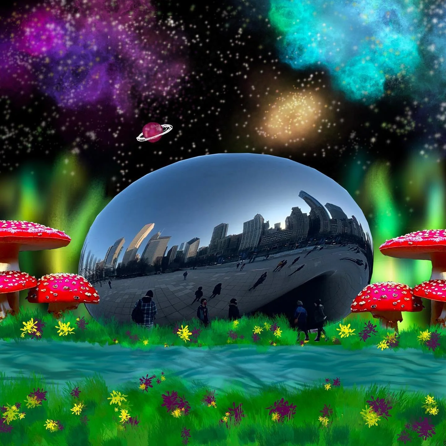 Beans and Shrooms AKA Protein Powerhouses
.
.
.
.
.
.
Presenting my first surrealist collage piece in this series that i knocked out in less than 30 minutes on a very motivated and inspired morning even before i brushed my teeth :))) 
Images used in 