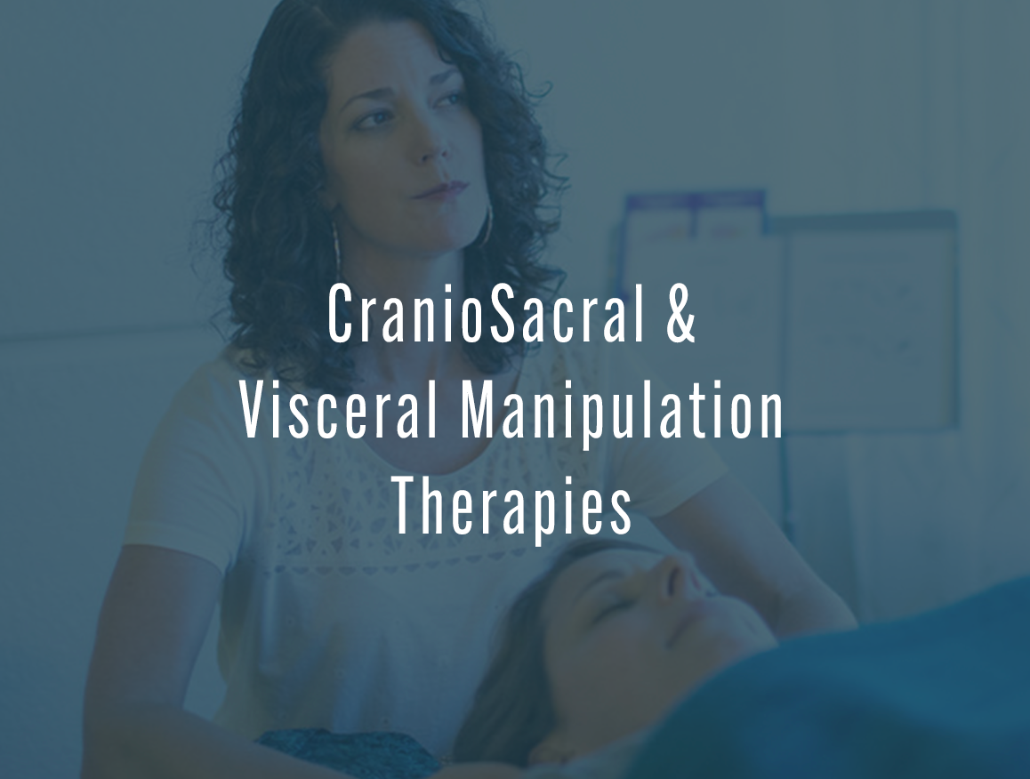 These treatments involve gentle mobilization of the tissues surrounding the brain, spinal cord, organs, and throughout the fascia of the body. These manual therapies assist in treatment of functional, structural and somato-emotional imbalances, including musculoskeletal, and nerve pain, as well as cognitive, neural, respiratory, digestive, vascular, urogenital, and lymphatic dysfunction.
