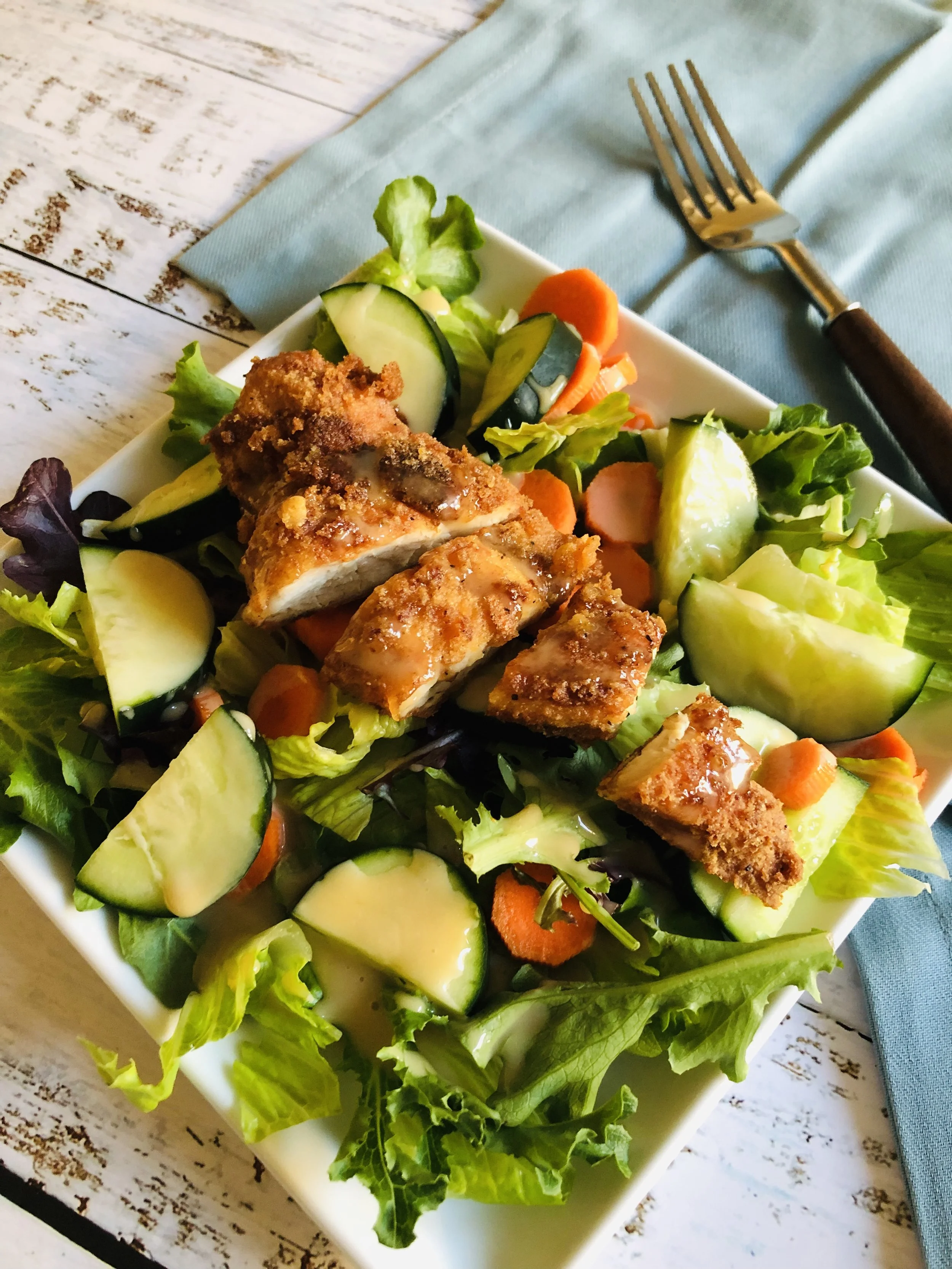 Crispy Chicken Salad 