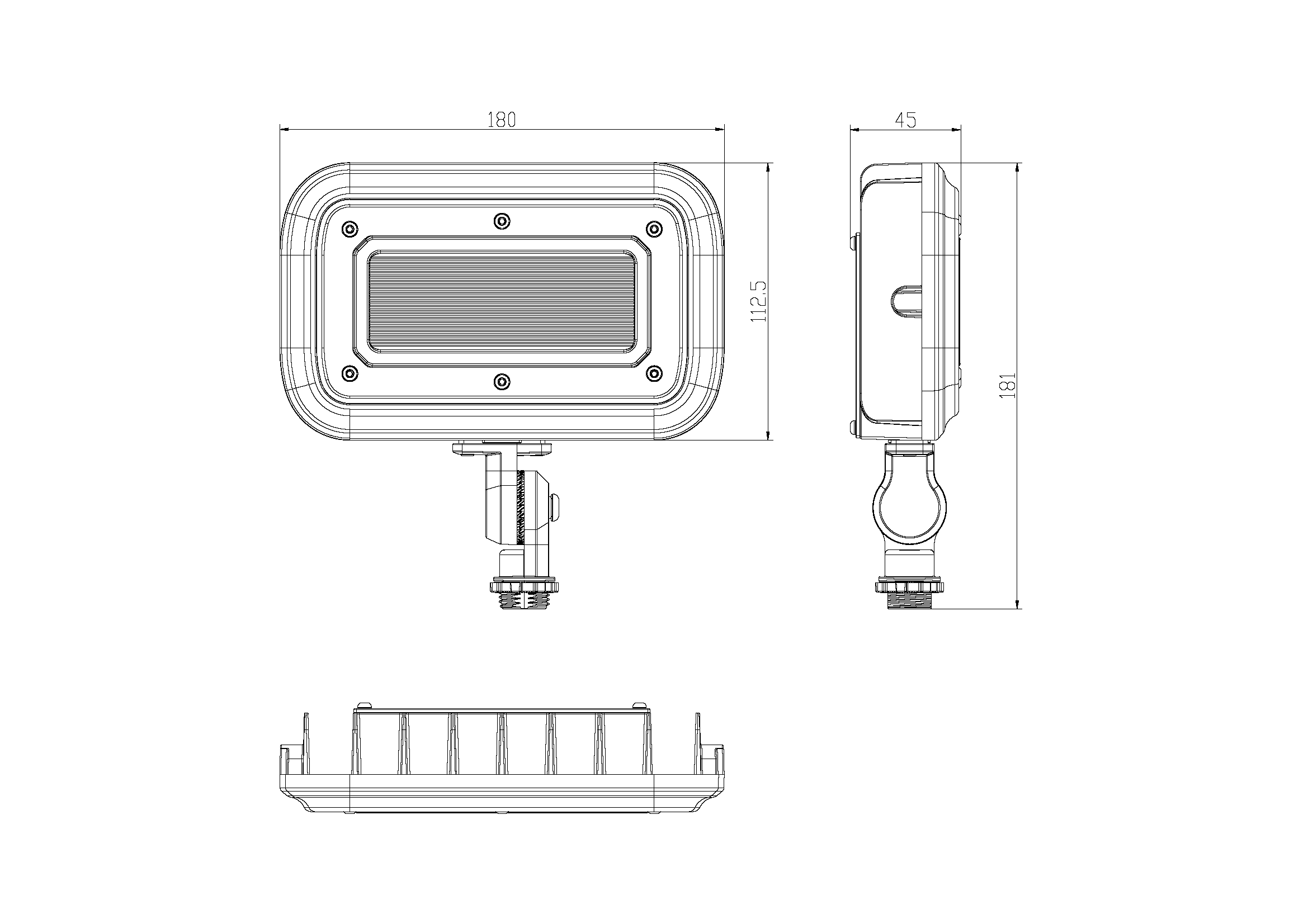 Square flood light dimensions-30W-7-26-2019.png