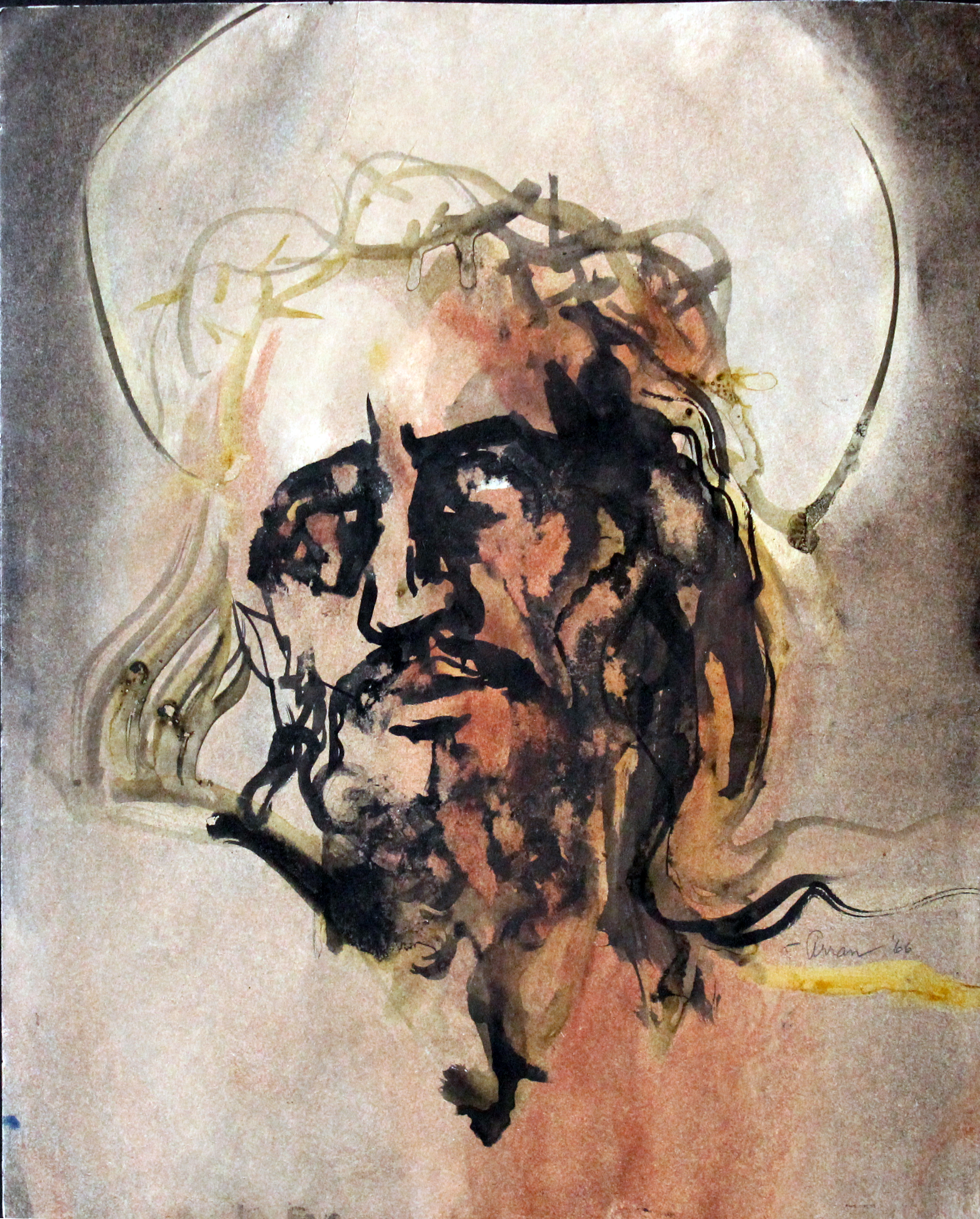 Christ Head With Thorns