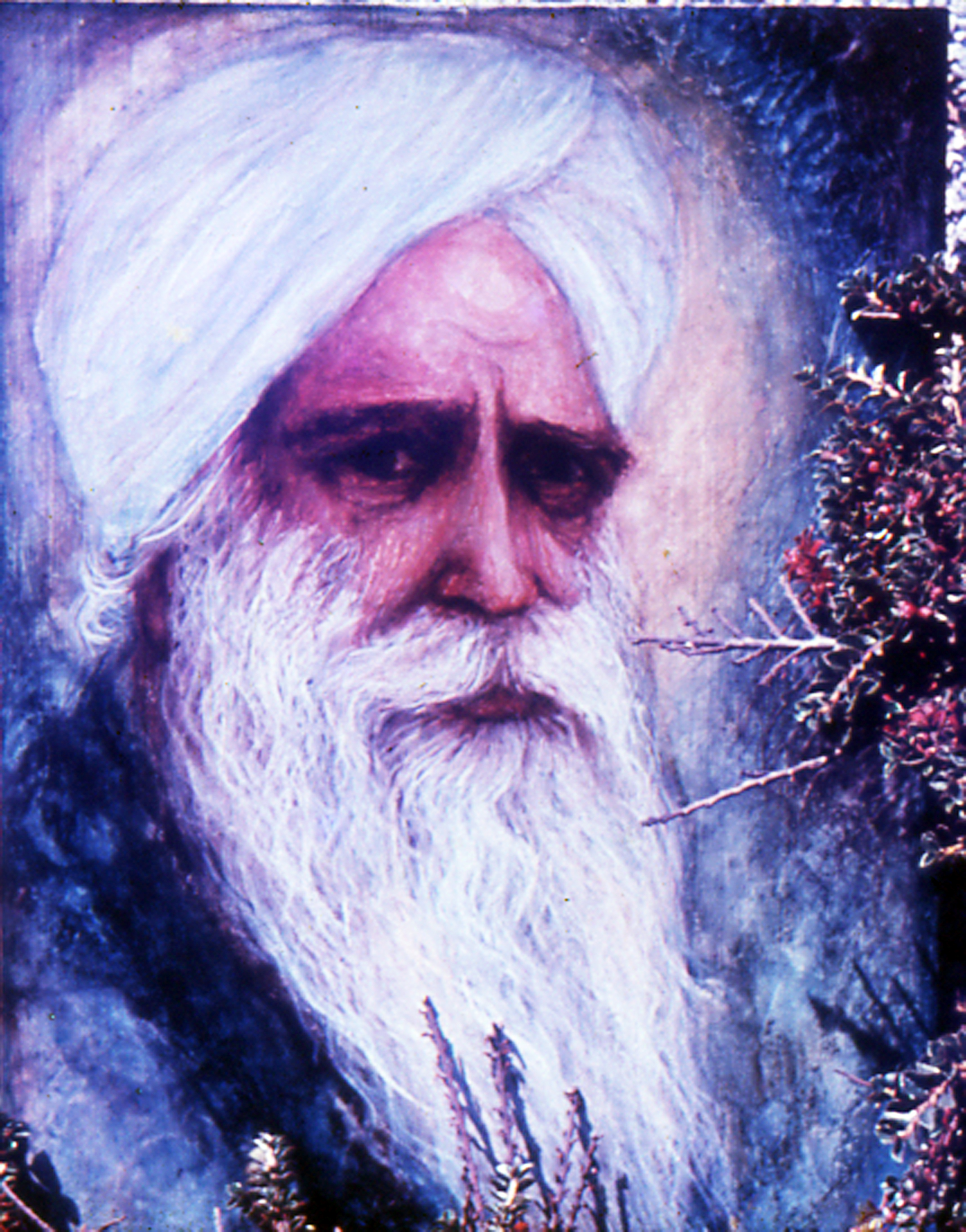 First portrait of Sant Kirpal Singh Ji Maharaj by Arran