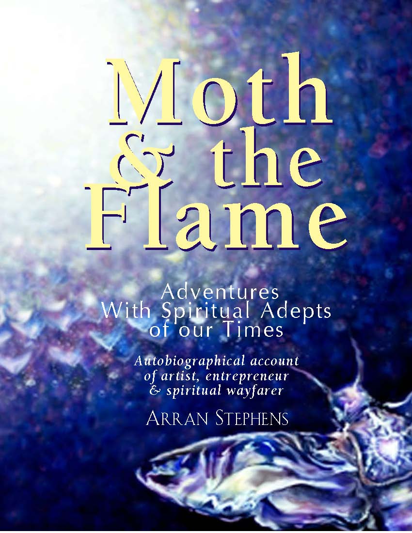 Moth &amp; the Flame — Adventures With Spiritual Adepts of our Times book cover