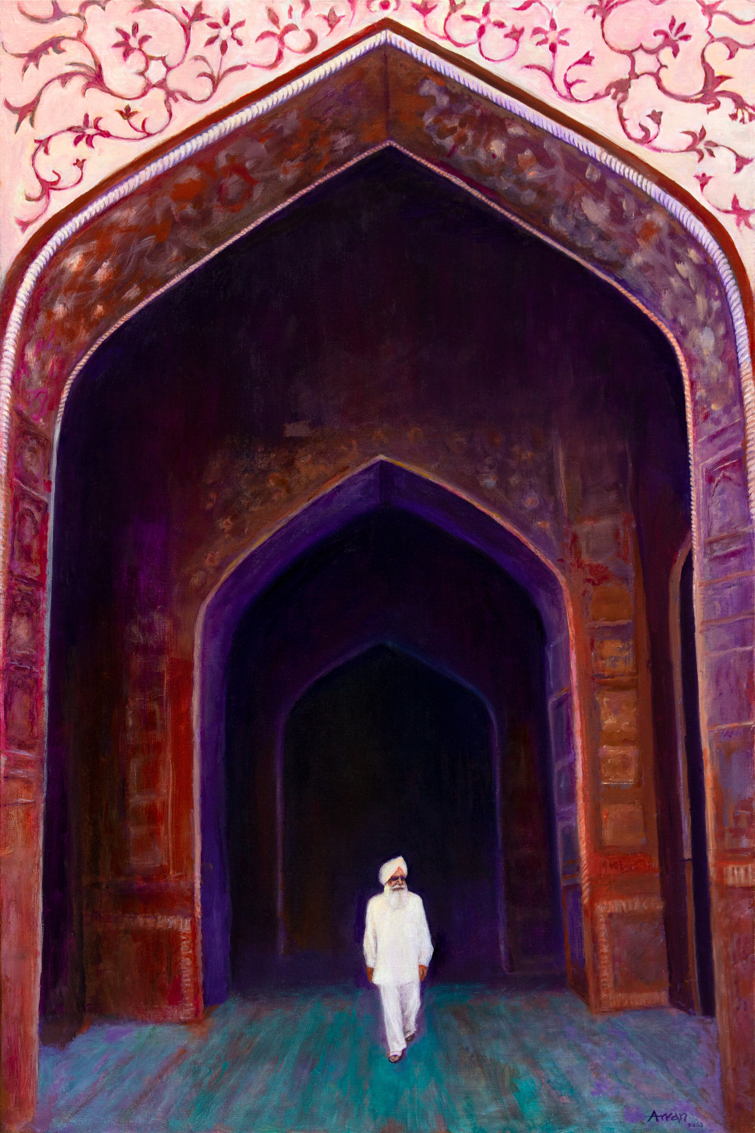 Darshan Ji Under Mughal Arches