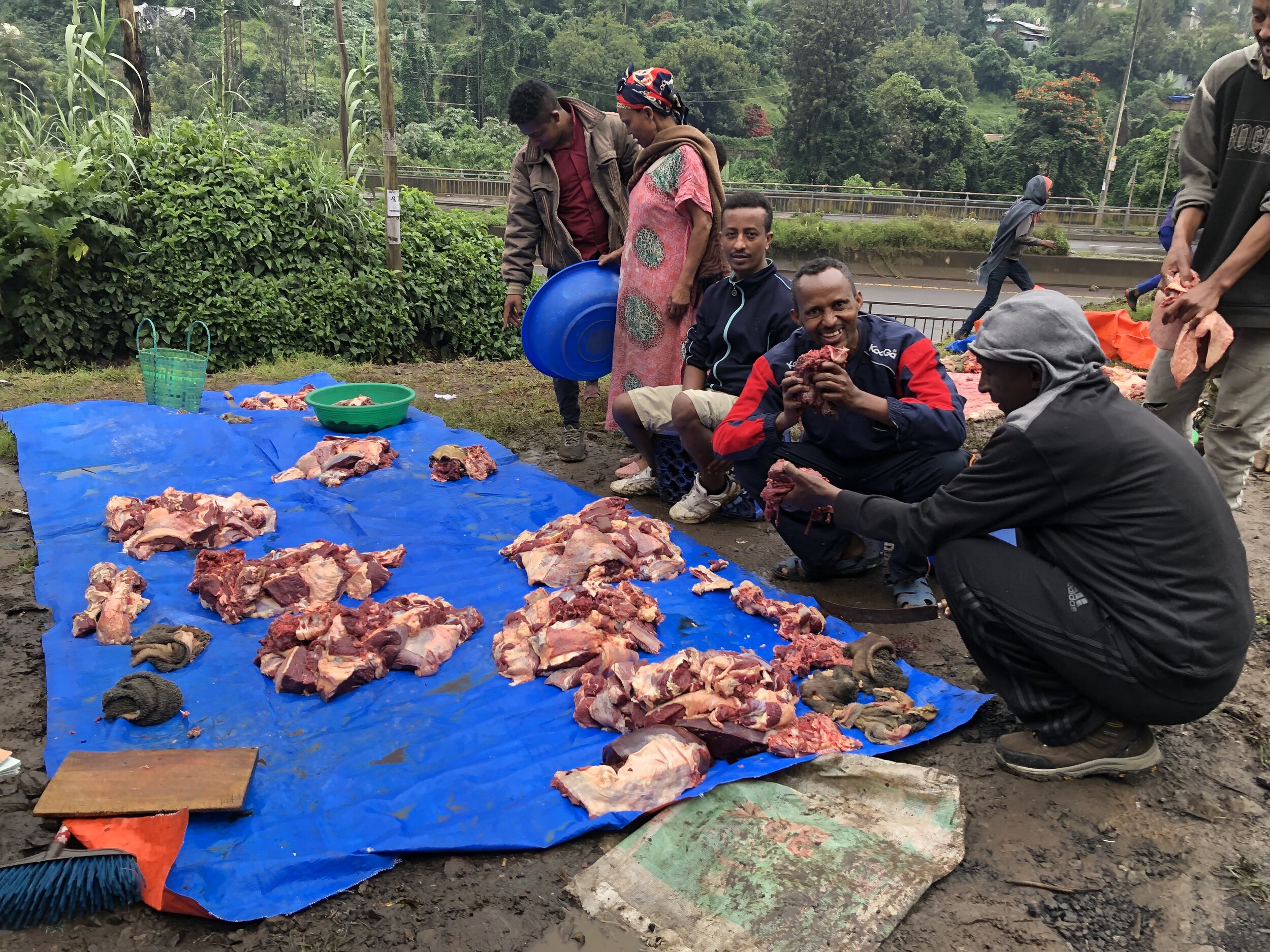  The second group we came across was equally friendly. Mugging for the camera transcends language. 