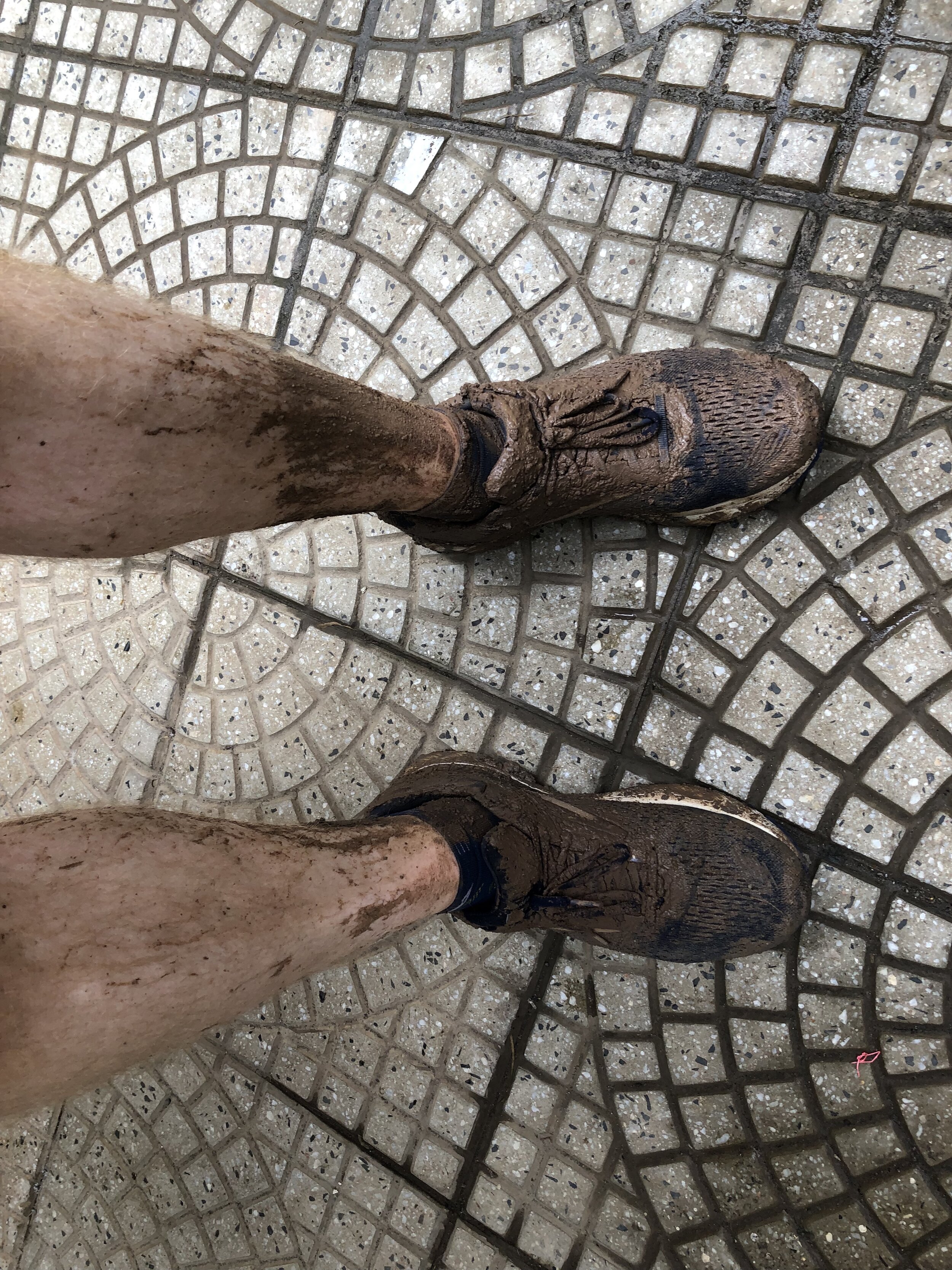  I found a few good puddles on the streets near home to lessen the burden.  