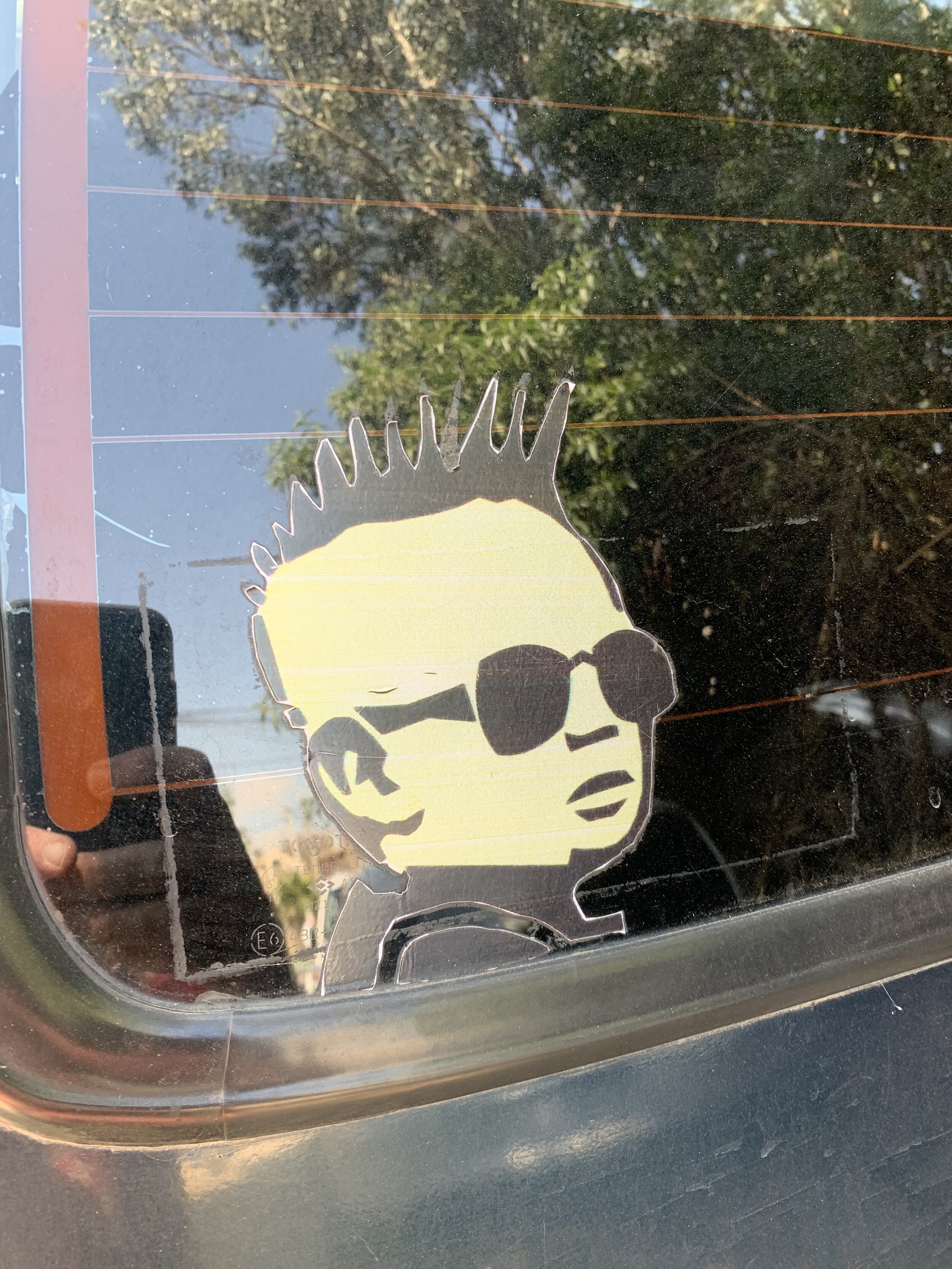 These punk kid stickers are everywhere. And no one knows why.