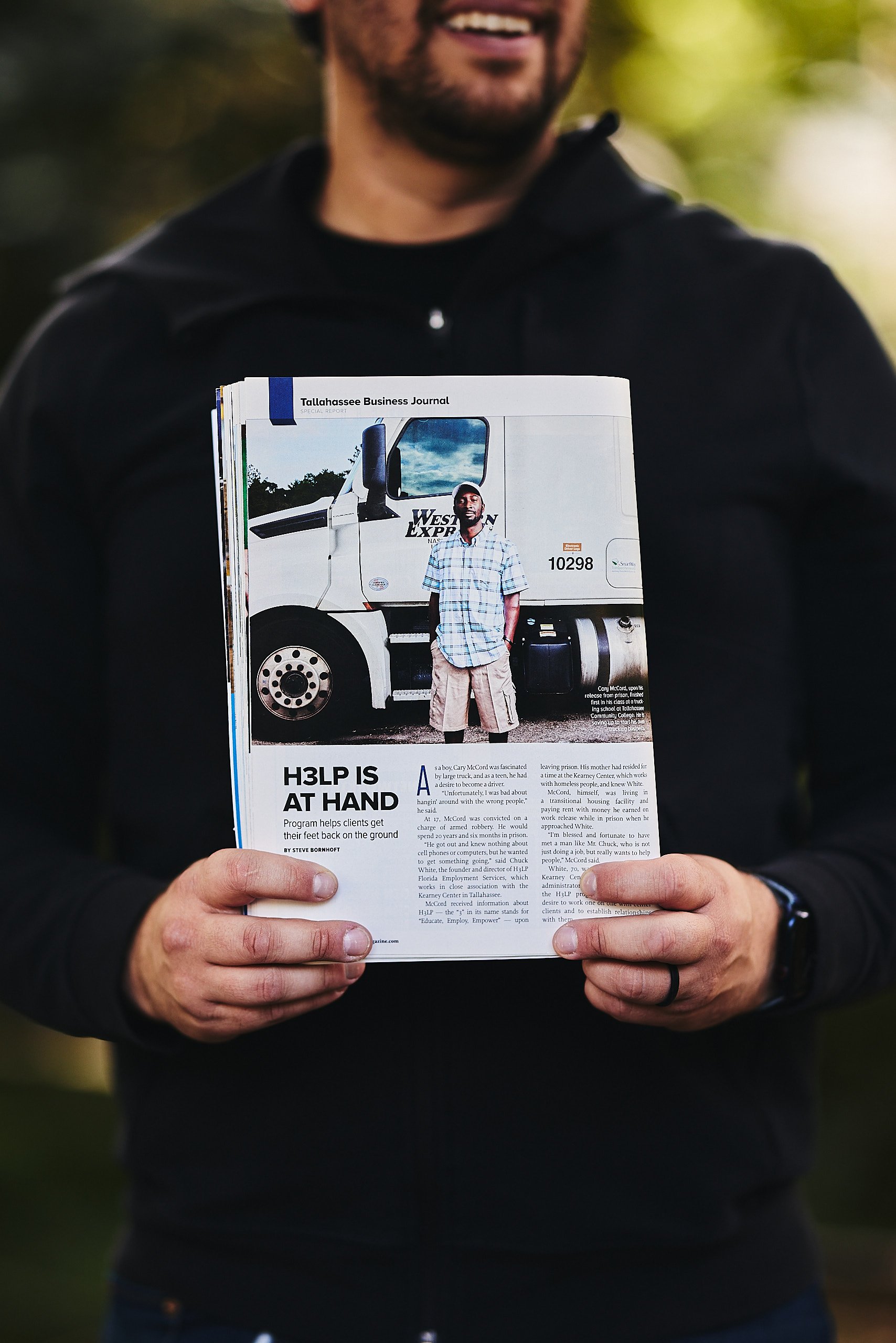 H3lp is at Hand // 850 Business Magazine