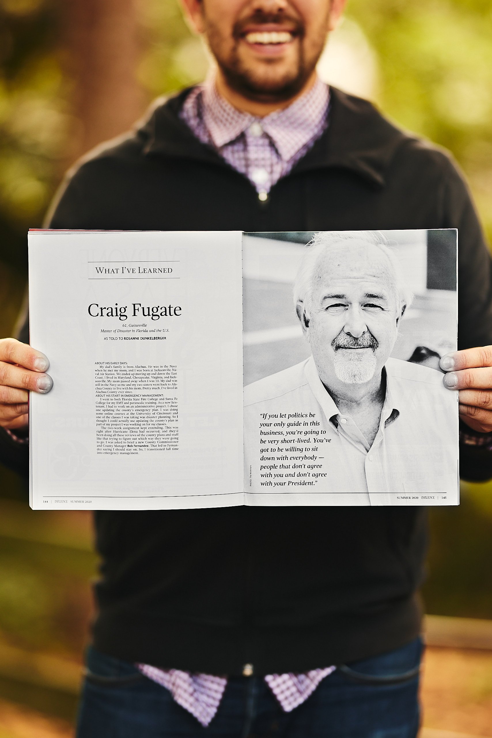 What I've Learned: Craig Fugate // INFLUENCE Magazine
