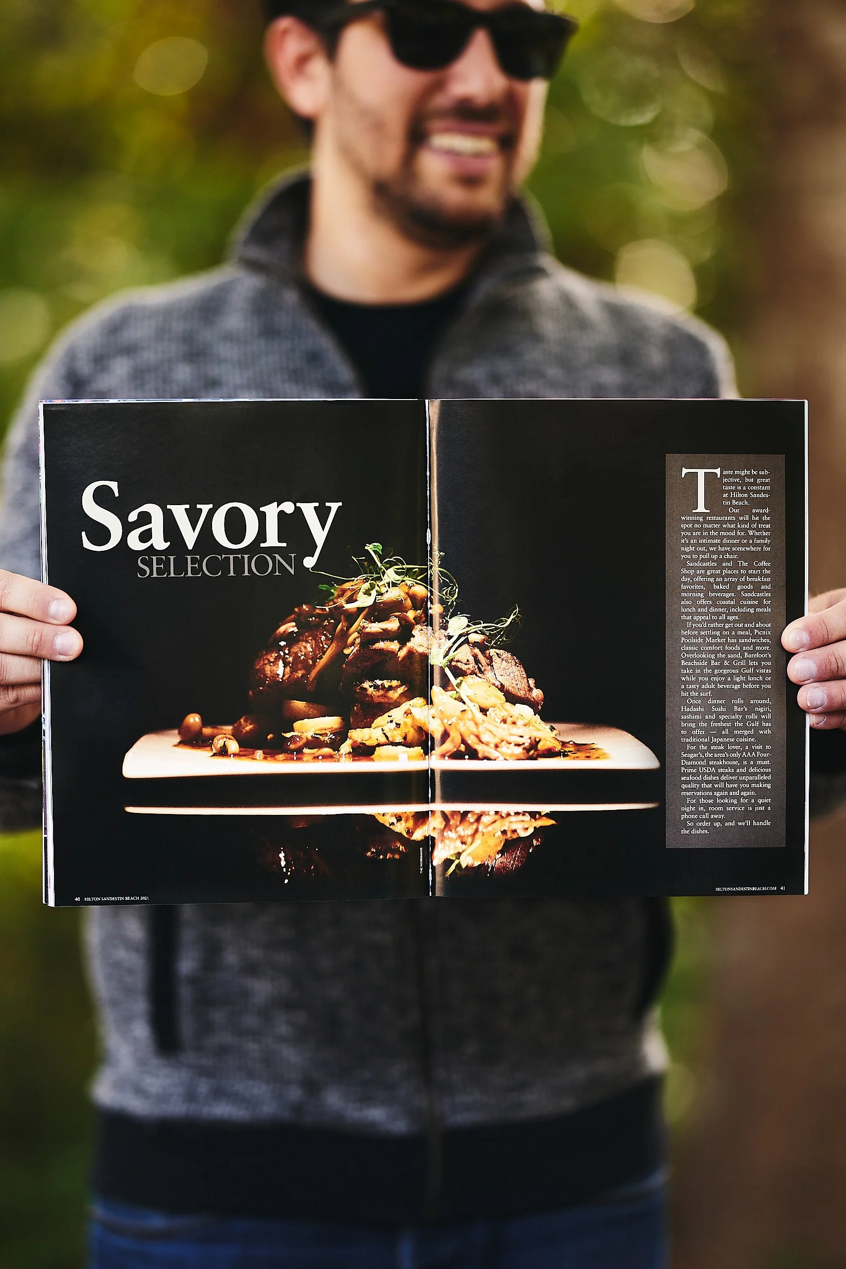Savory Selection // Footprints - Hilton Sandestin Beach Magazine