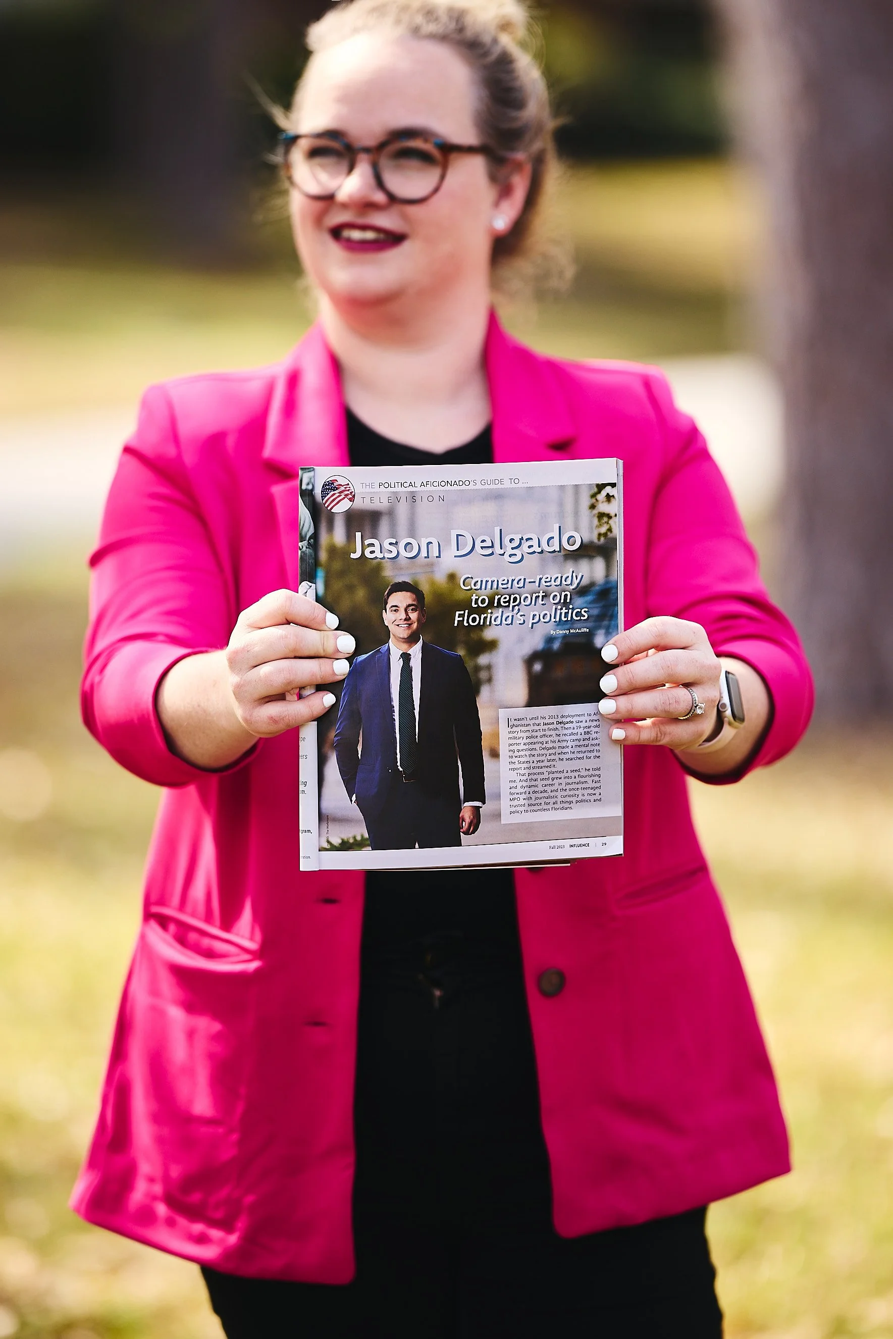 Jason Delgado: Camera-ready to report on Florida's Politics // INFLUENCE Magazine