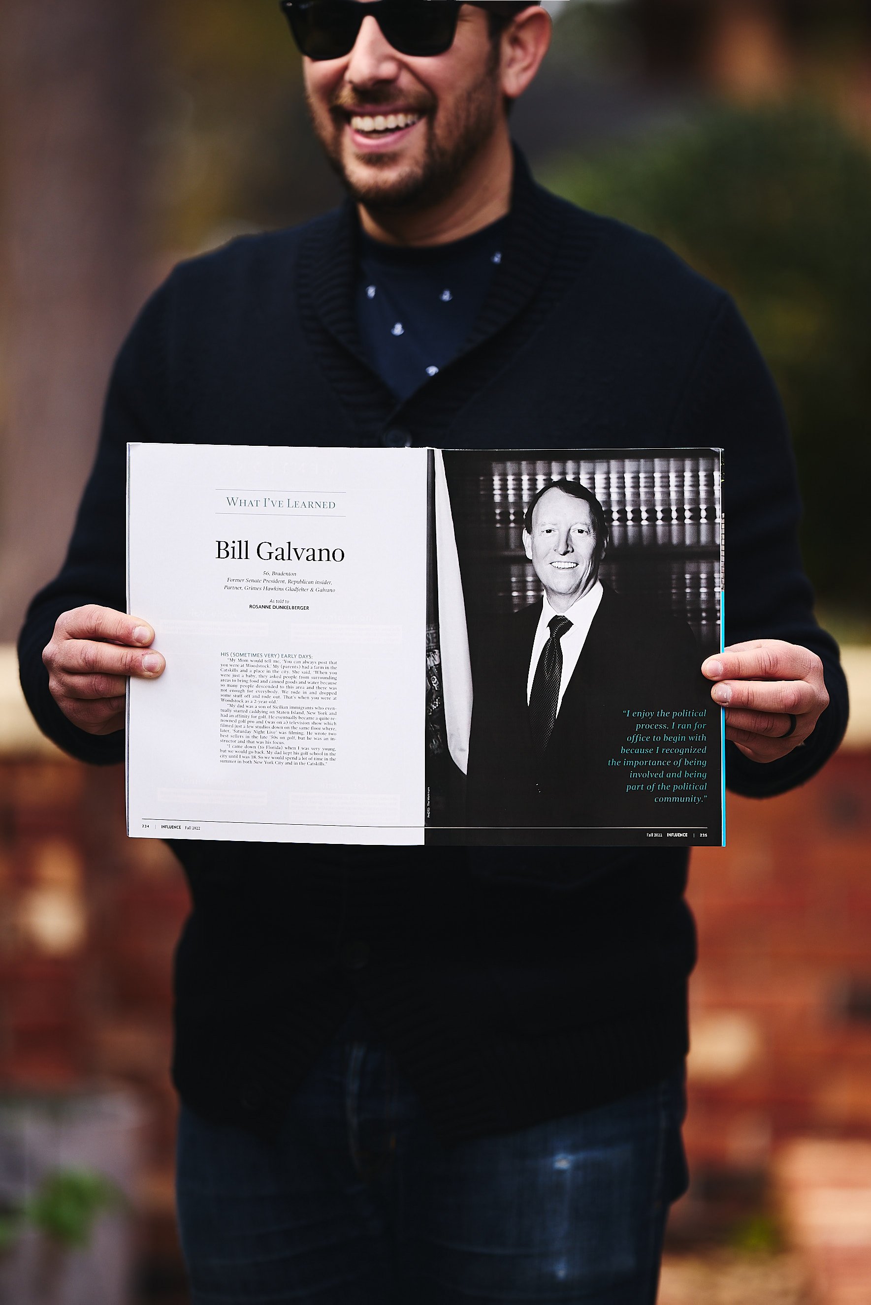 What I’ve Learned: Bill Galvano // INFLUENCE Magazine