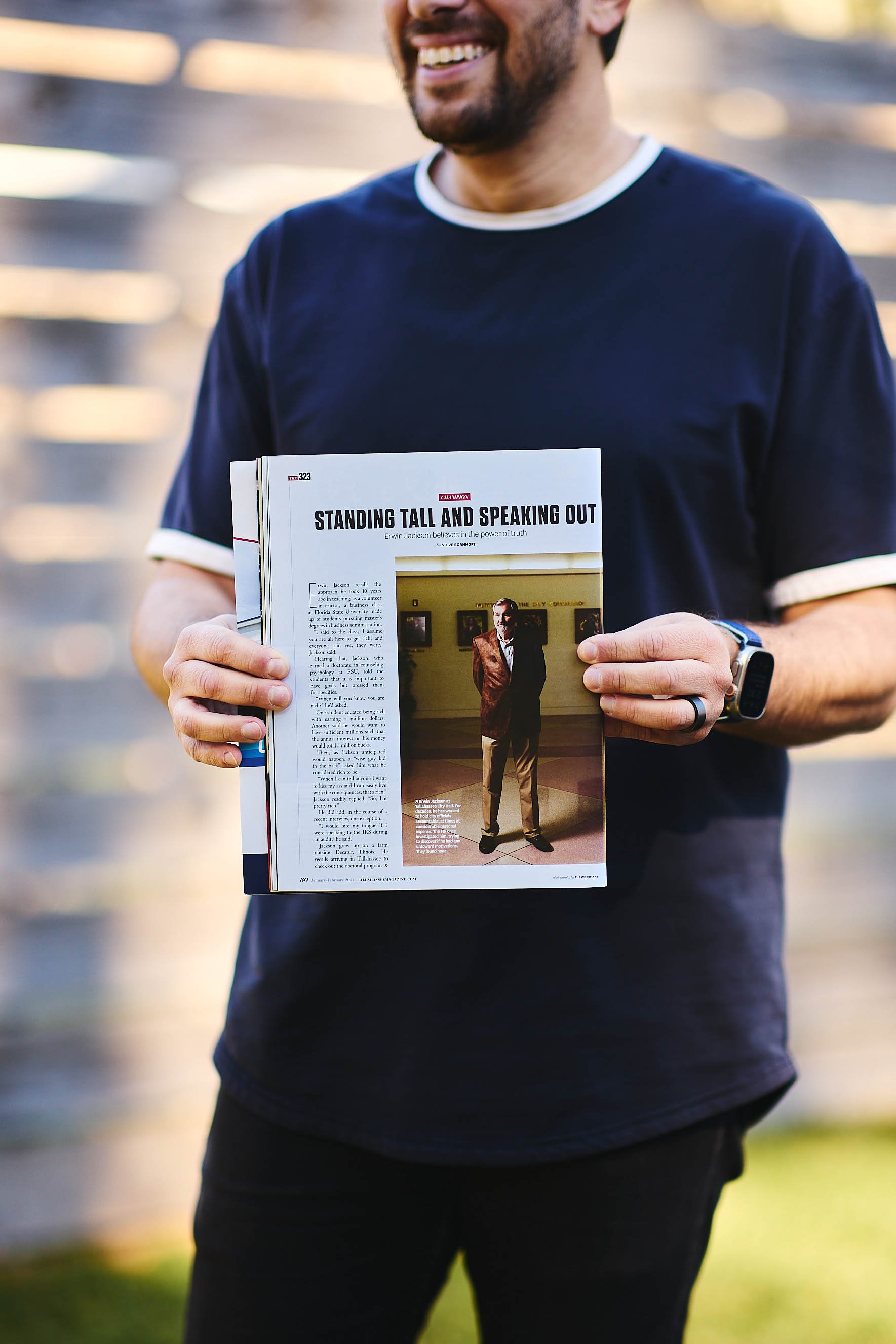 Standing Tall and Speaking Out // Tallahassee Magazine