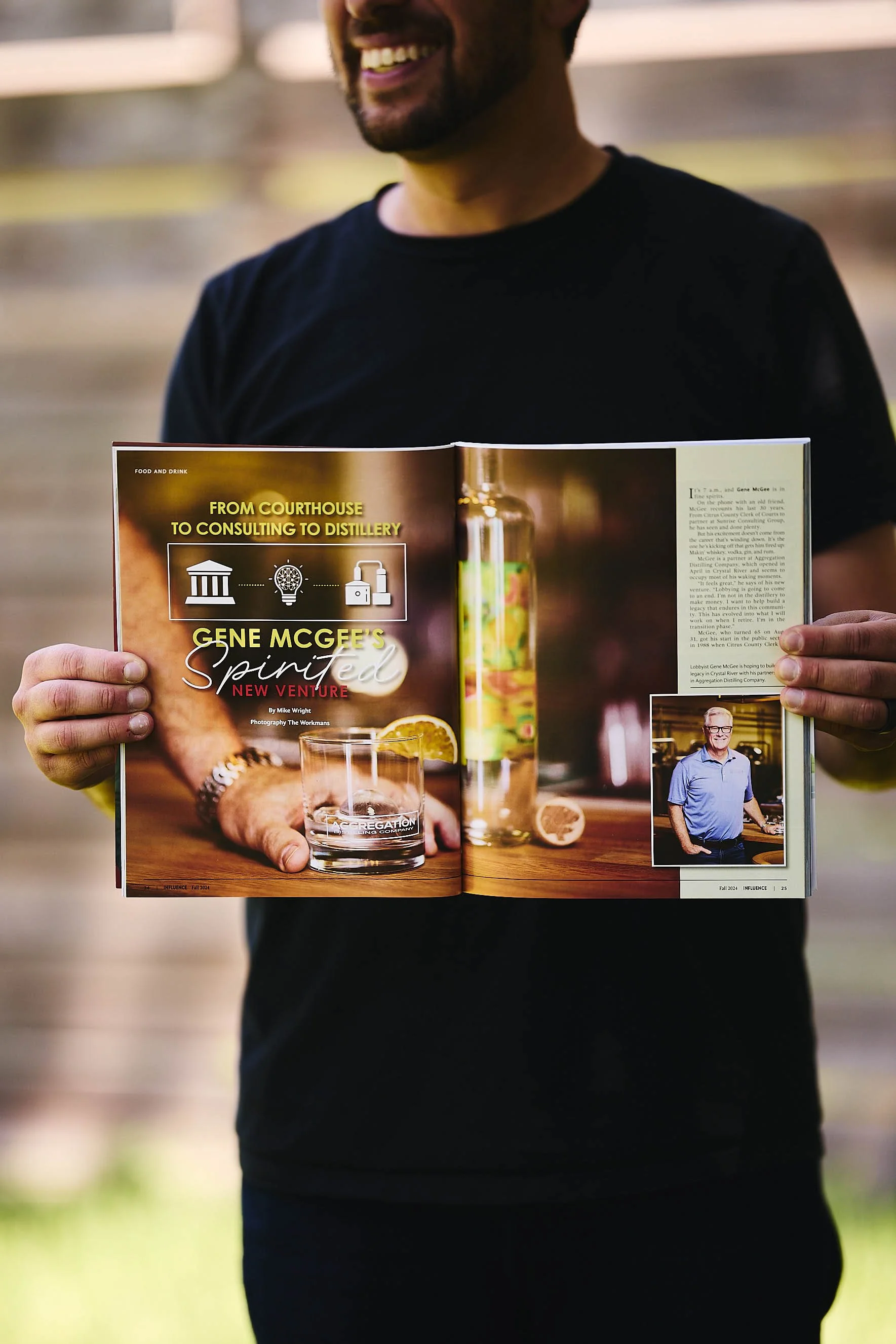 Gene McGee's Spirited New Venture // INFLUENCE Magazine