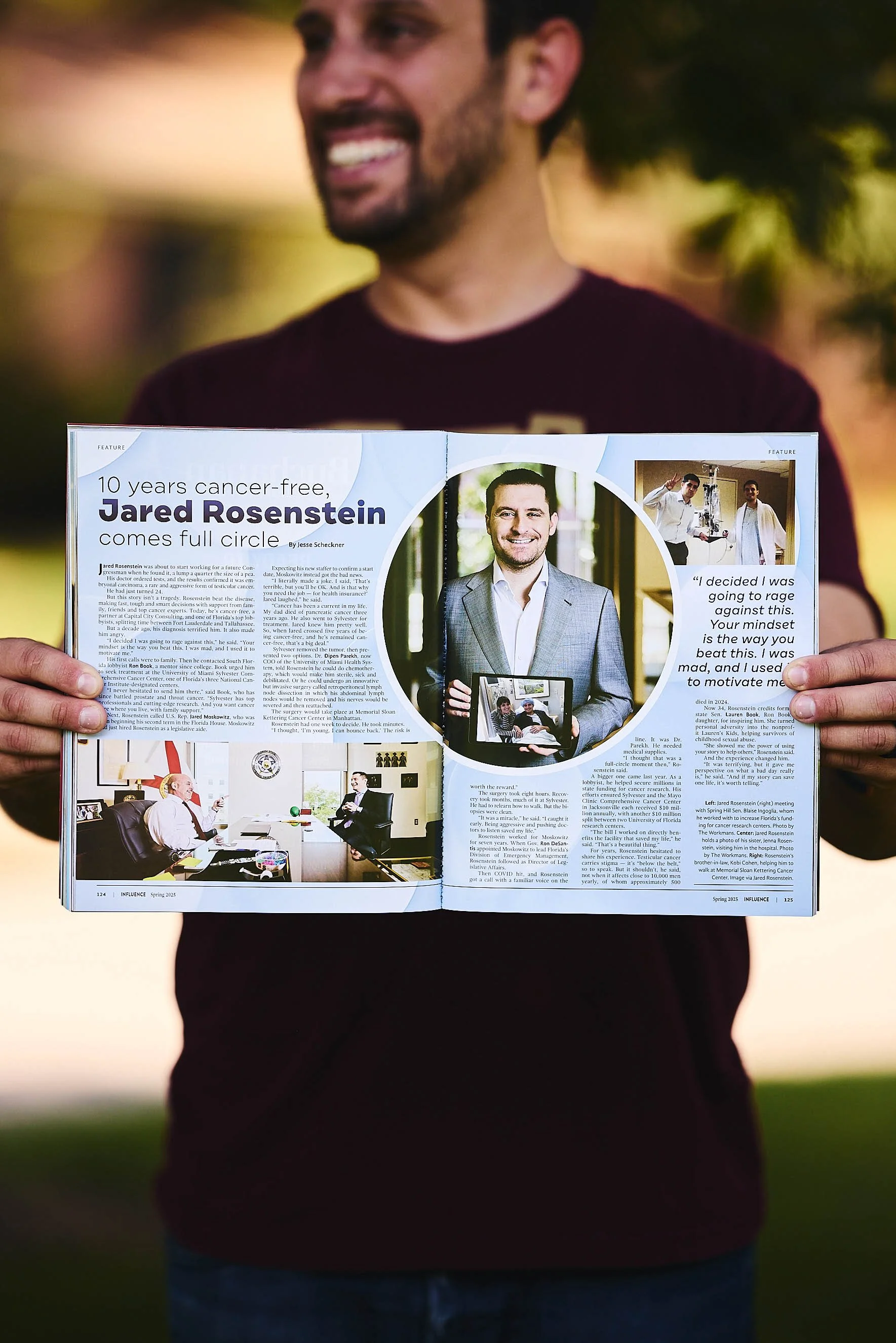 10 Years Cancer Free, Jared Rosenstein Comes Full Circle // INFLUENCE Magazine