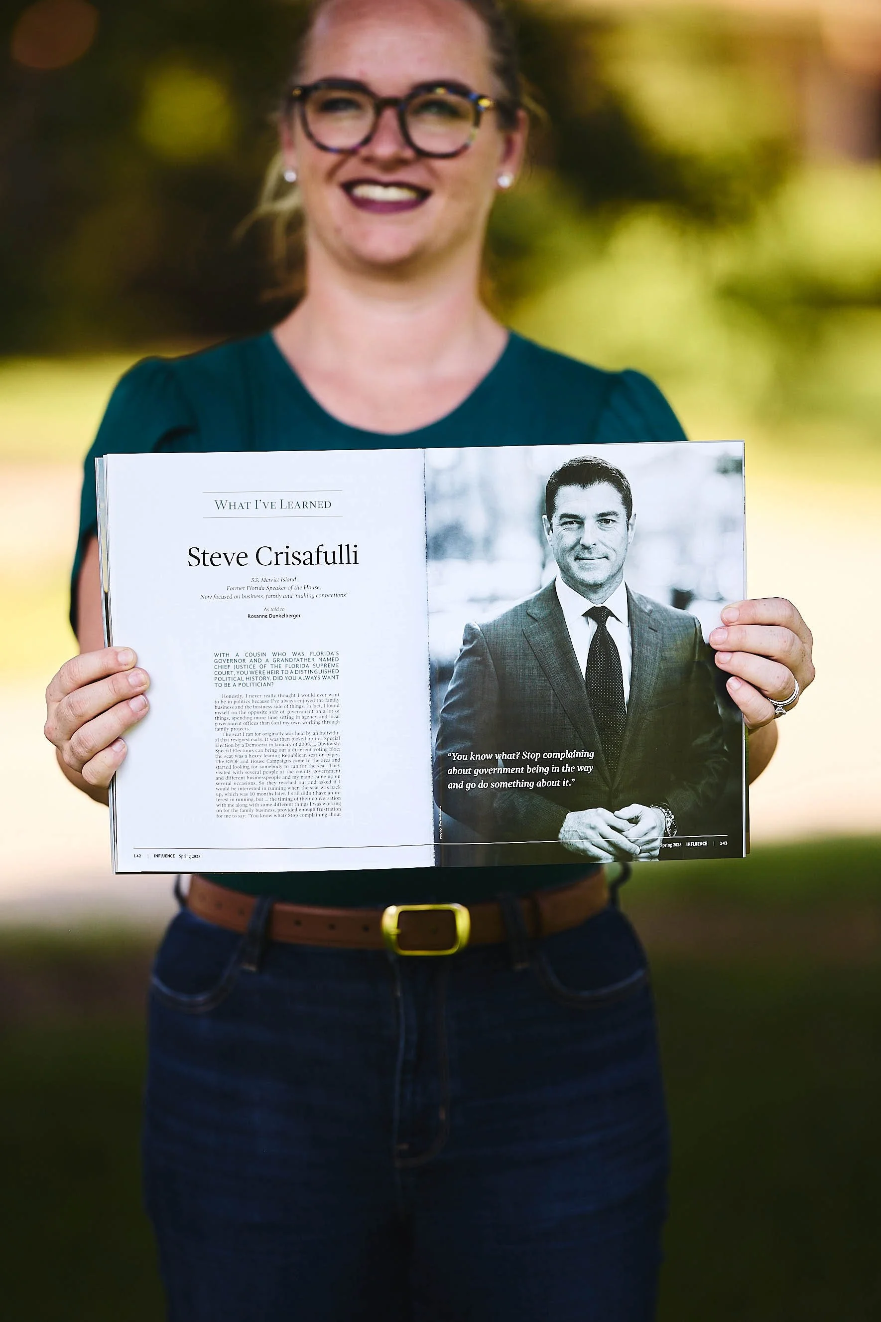 What I've Learned: Steve Crisafulli // INFLUENCE Magazine