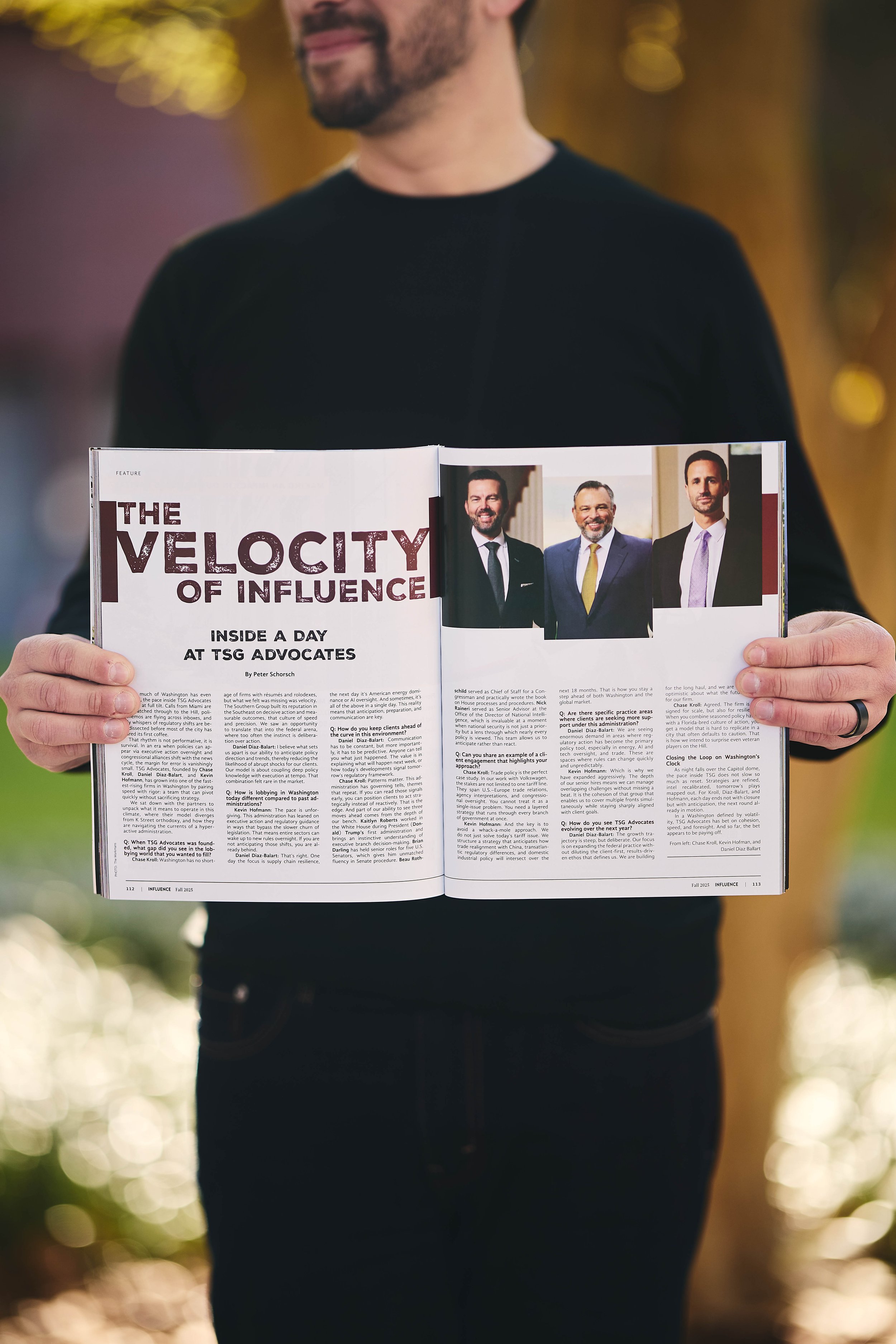 The Velocity of Influence // INFLUENCE Magazine