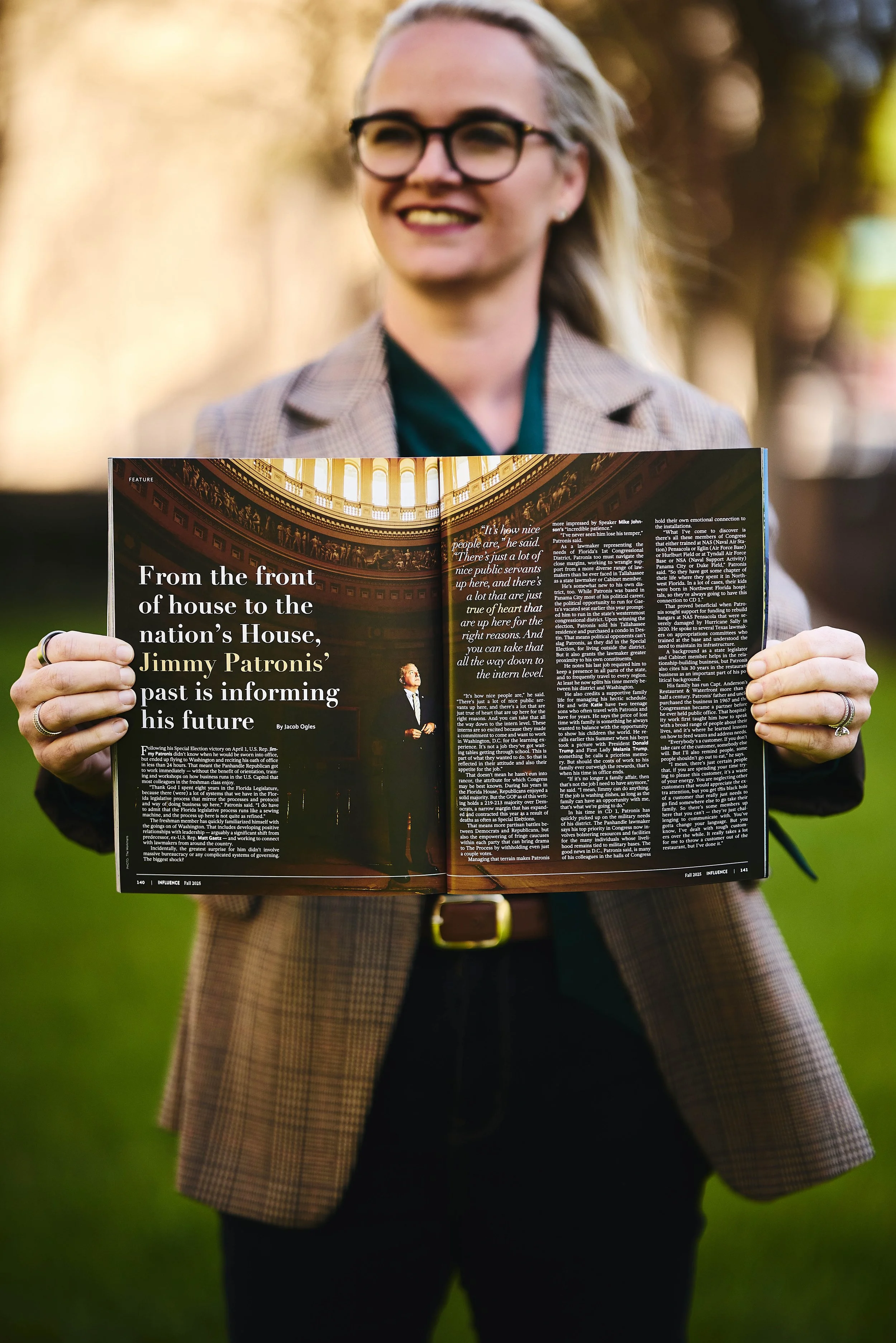 Jimmy Patronis' past is informing his future // INFLUENCE Magazine