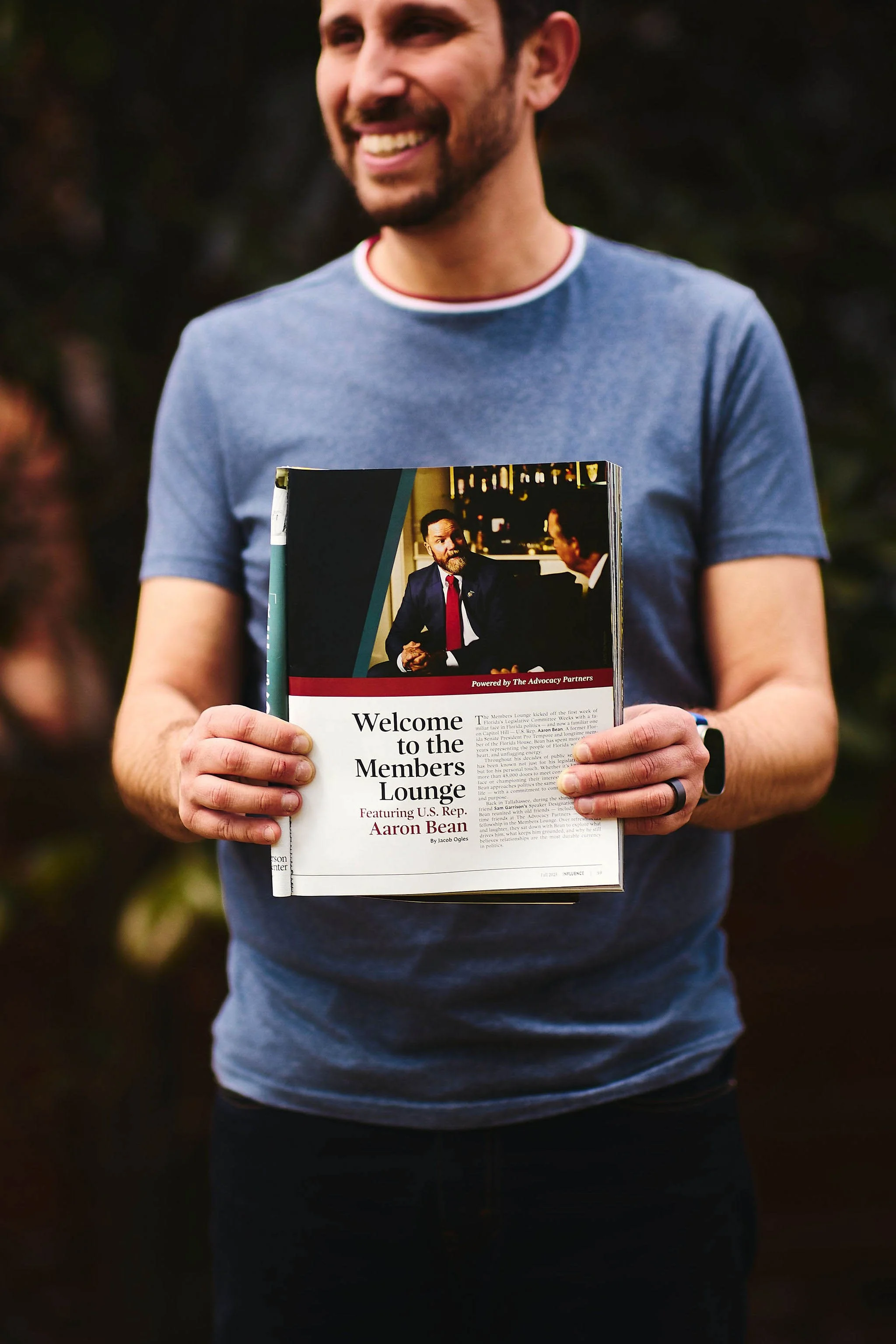 Welcome to the Members Lounge feat.  U.S. Rep. Aaron Bean // INFLUENCE Magazine
