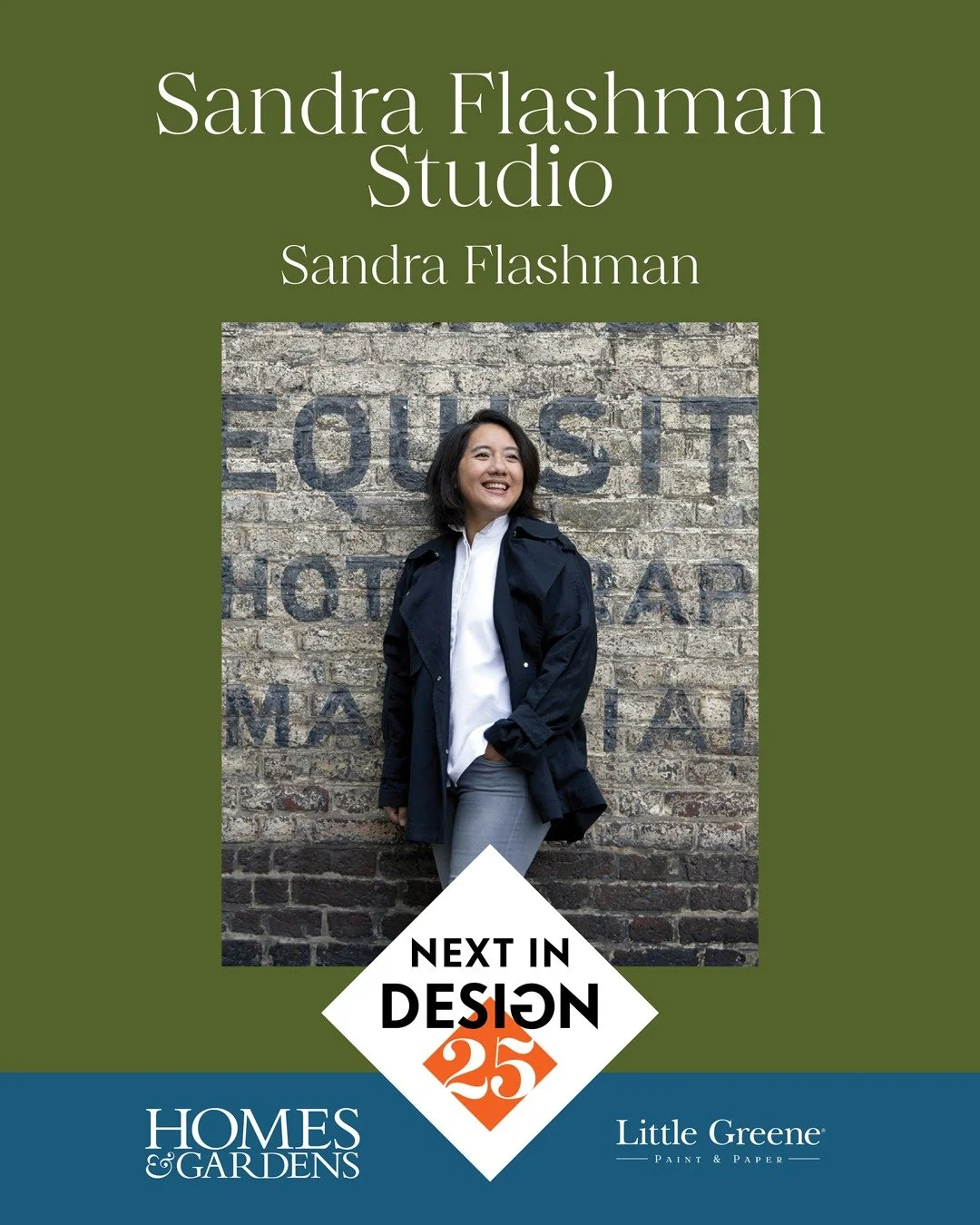 I am so thrilled to have been selected as one of 25 emerging designers as part of Homes &amp; Gardens Next in Design. 

This new initiative strives to create a more diverse and easy-to-access design industry and I am so honoured to be part of it.

#n
