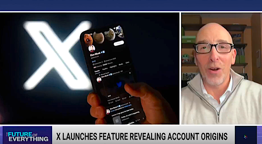 NBC NEWS: X's new location transparency feature unleashes questions about origins of MAGA accounts