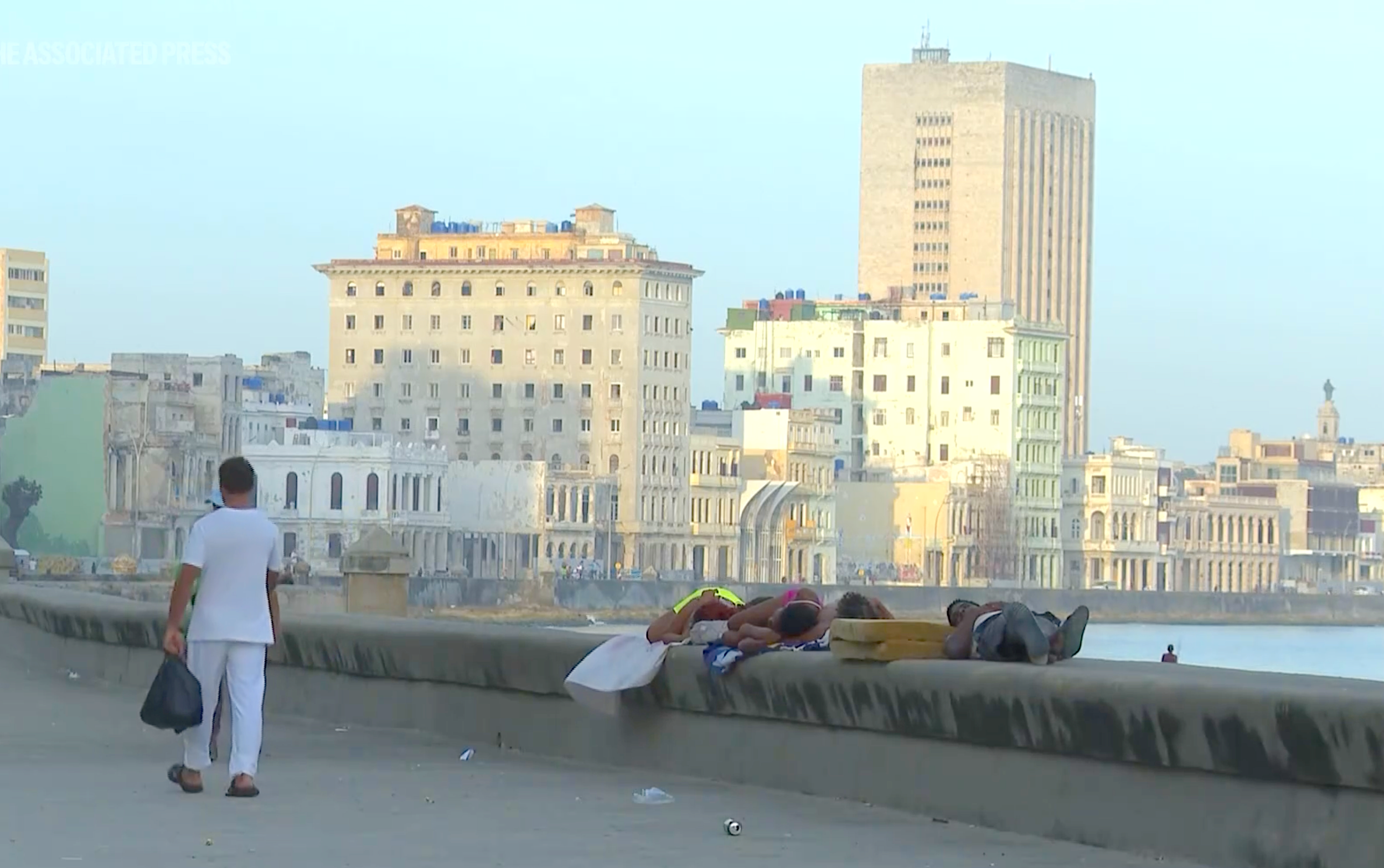 THE ASSOCIATED PRESS: Cubans sleep on seaside boardwalk amid crippling heat, finding reliable information adds to difficulties