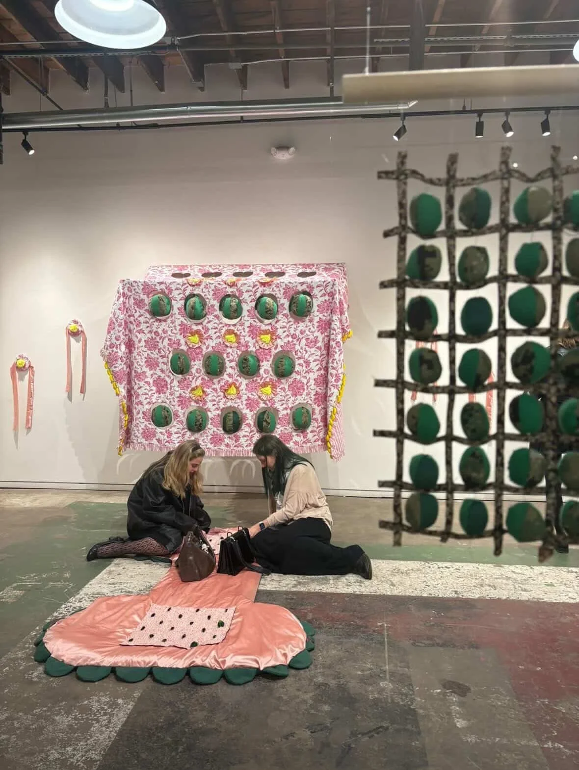I have the very best art show partner! Let me know if you ever want to tag along. Everyone should have someone to look at art with!  We had so much fun at @echo_contemporary_art Show is up until March 28th! Don&rsquo;t miss it. ❤️❤️❤️ First amazing p
