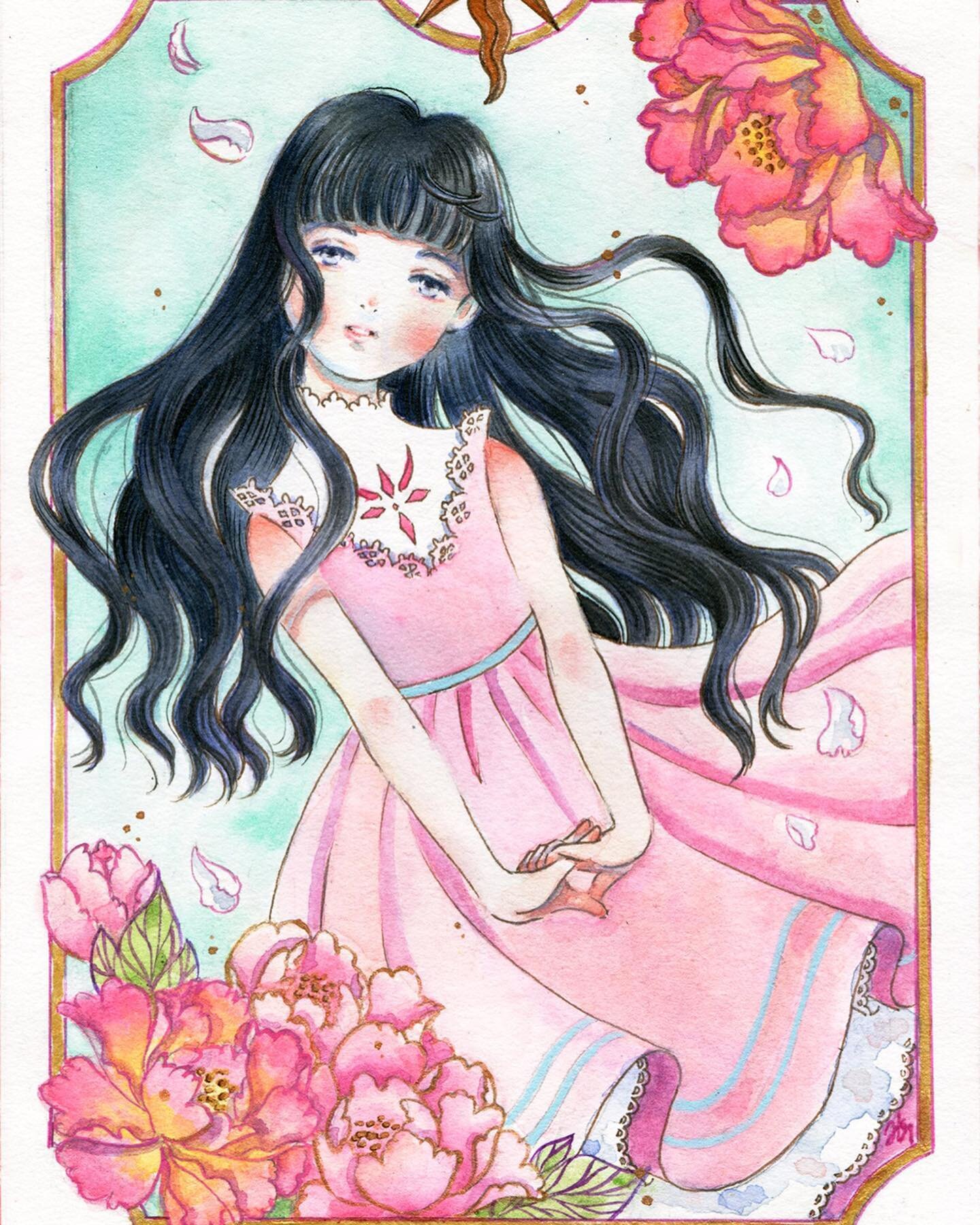 🌸Daidouji Tomoyo🌸from 
 #cardcaptorsakura 
For inquires please contact @gristleartgallery 
Saturday morning cereal show will be live online tomorrow 
The theme is about cartoon show that we saw in our childhood
.
.
.
#anime #art #artoninstagram #ar