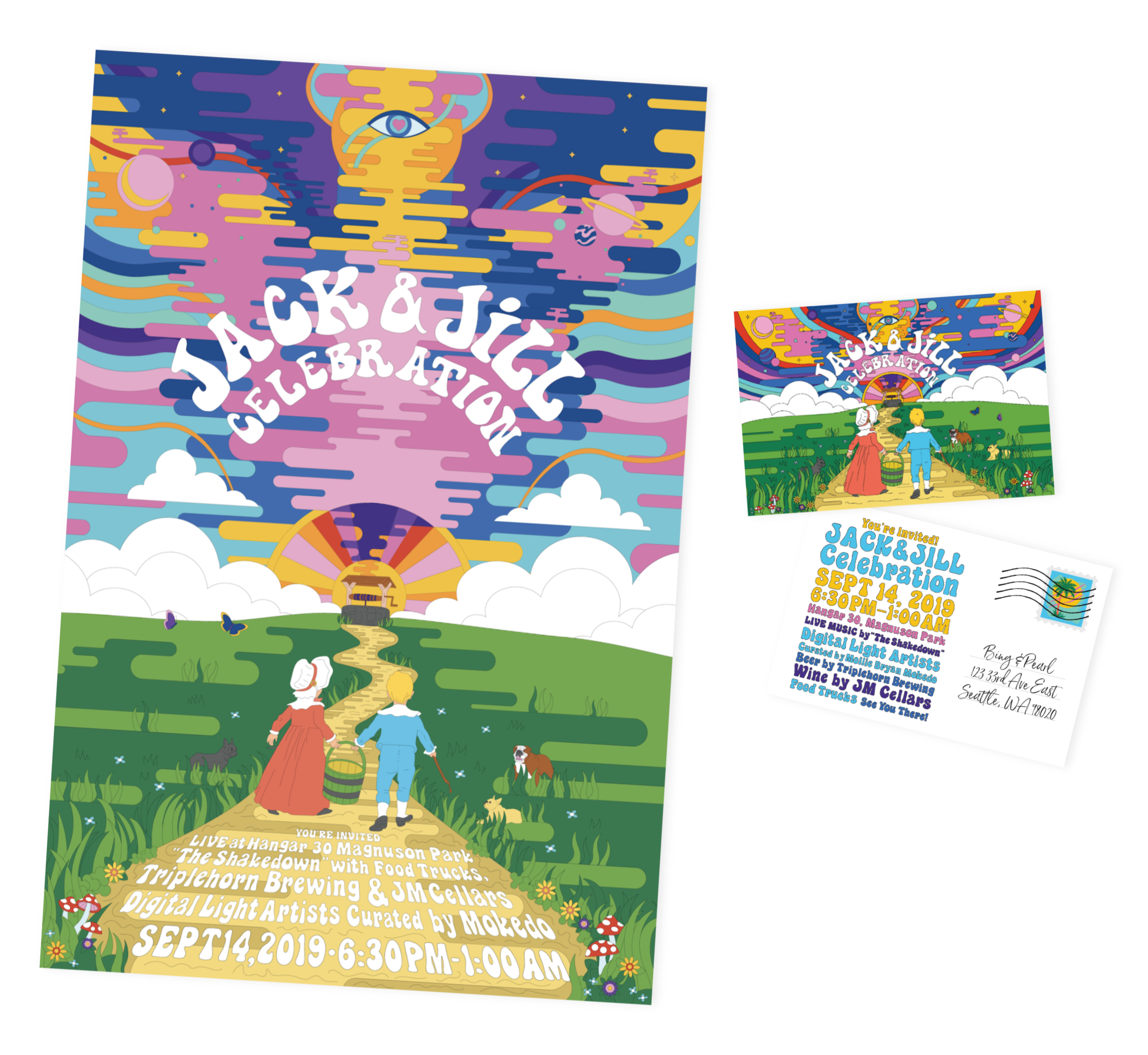 Jack and Jill Celebration — Sari Jack Art
