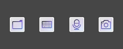 Icon Design for Smart Fridge Screen