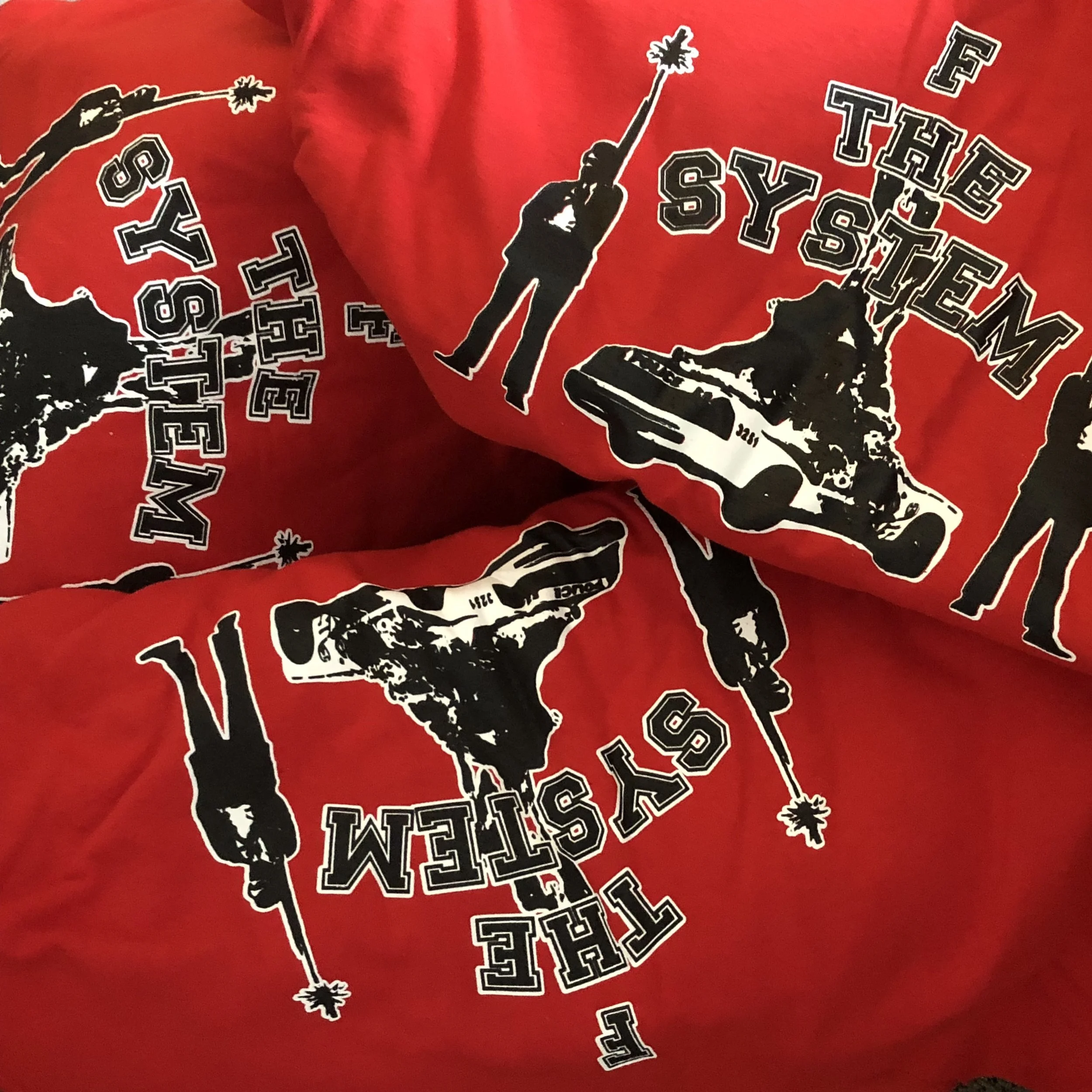 F the system in a whole lotta red