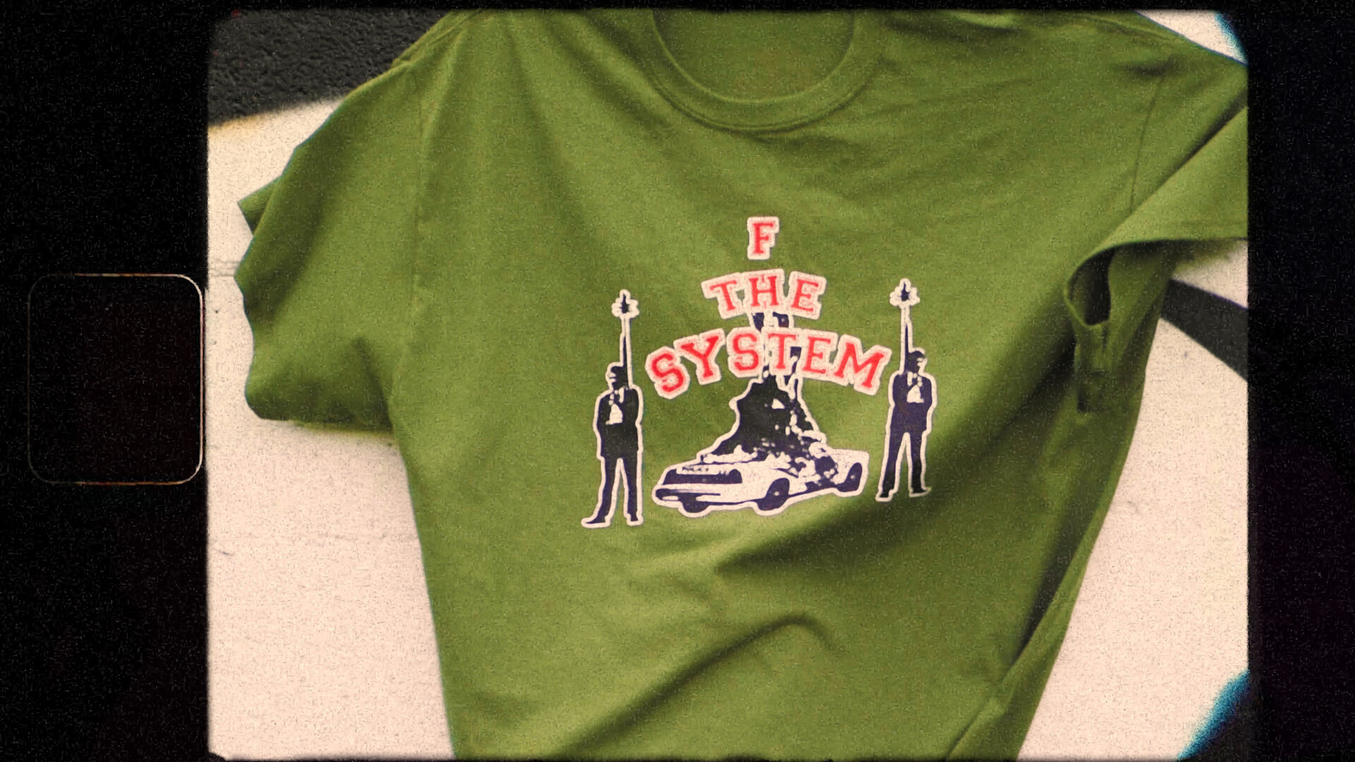 F the system Military green