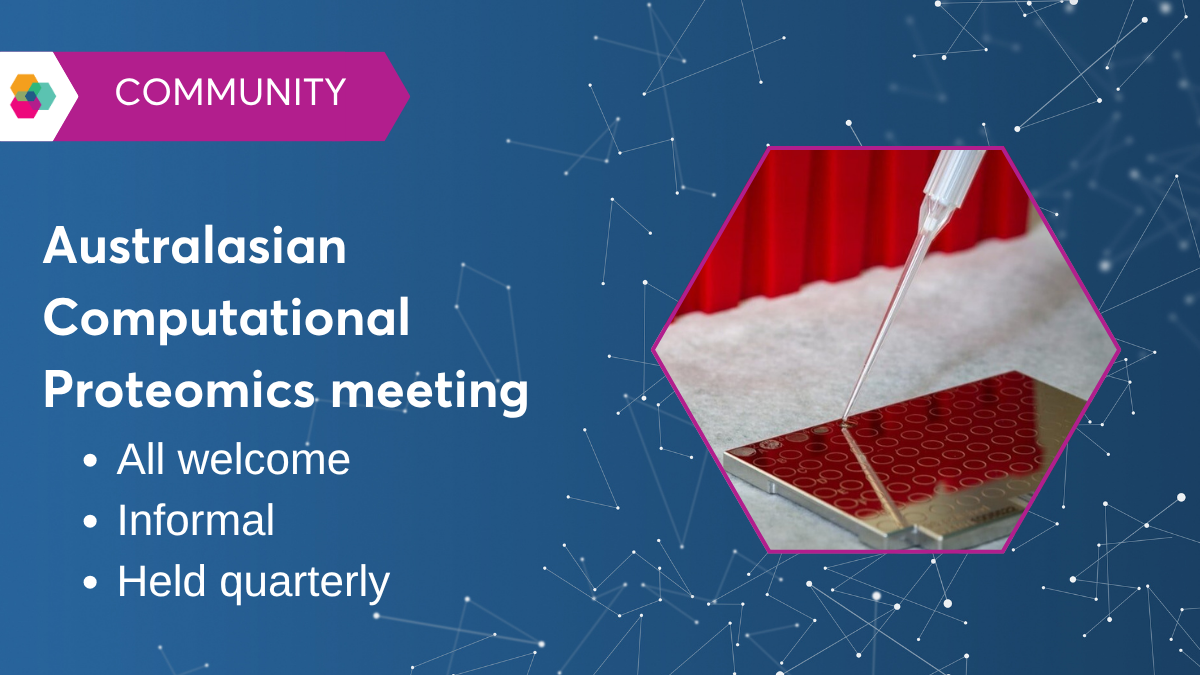 MEETING: Australasian Computational Proteomics