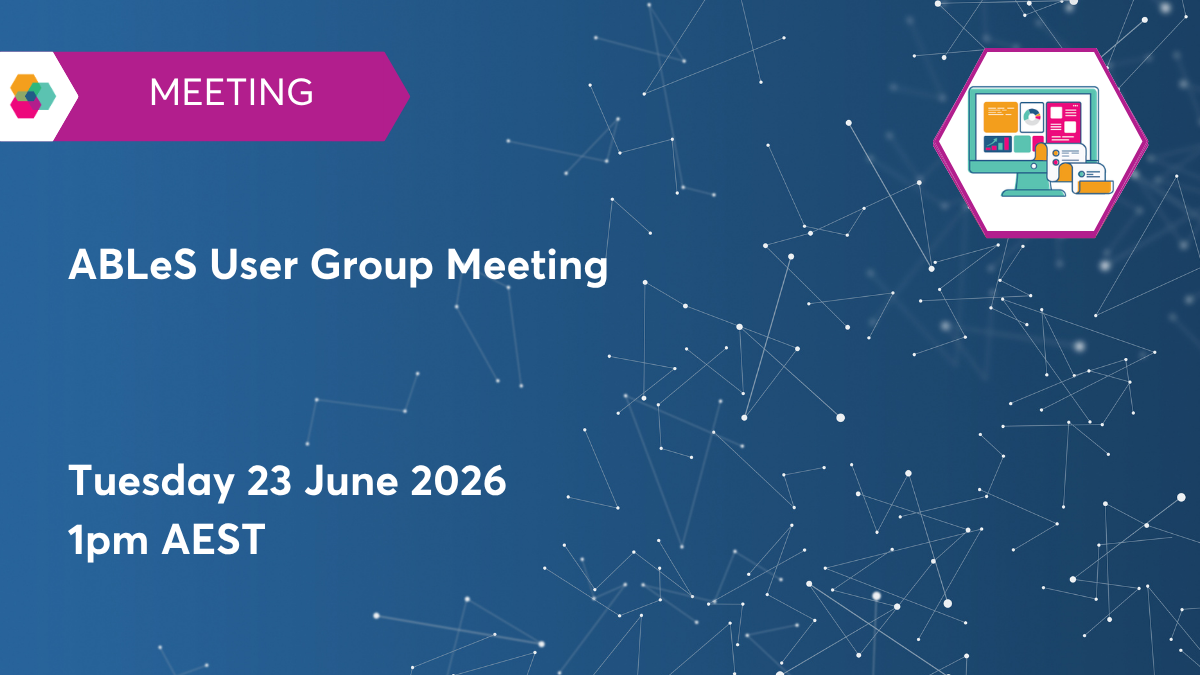 MEETING: ABLeS User Group