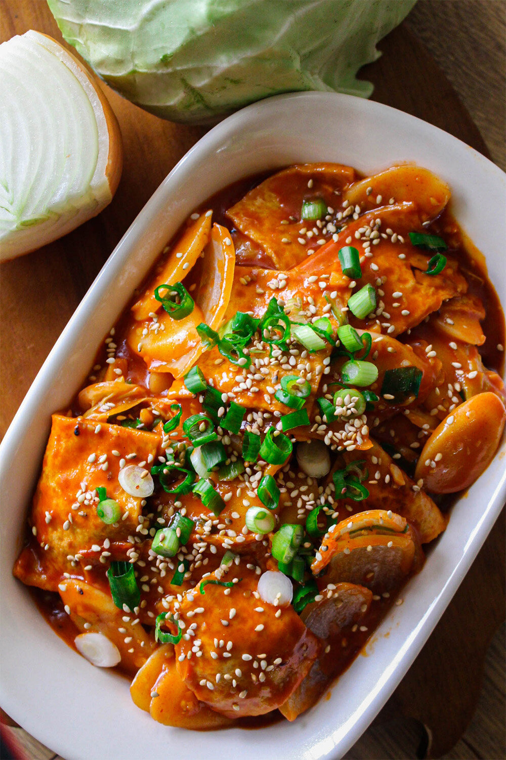 Spicy Korean Rice Cakes (Tteokbokki) Recipe - NYT Cooking