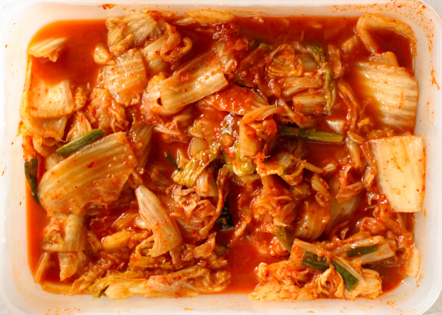 VERY Fermented Kimchi (use this!)