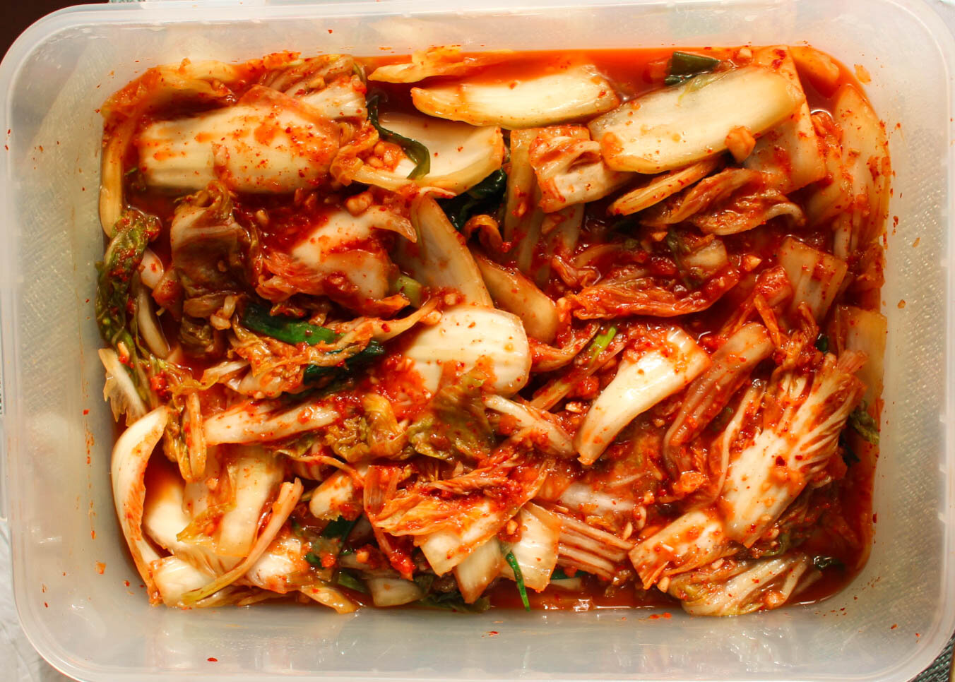 Fresh Kimchi (do not use fresh!)