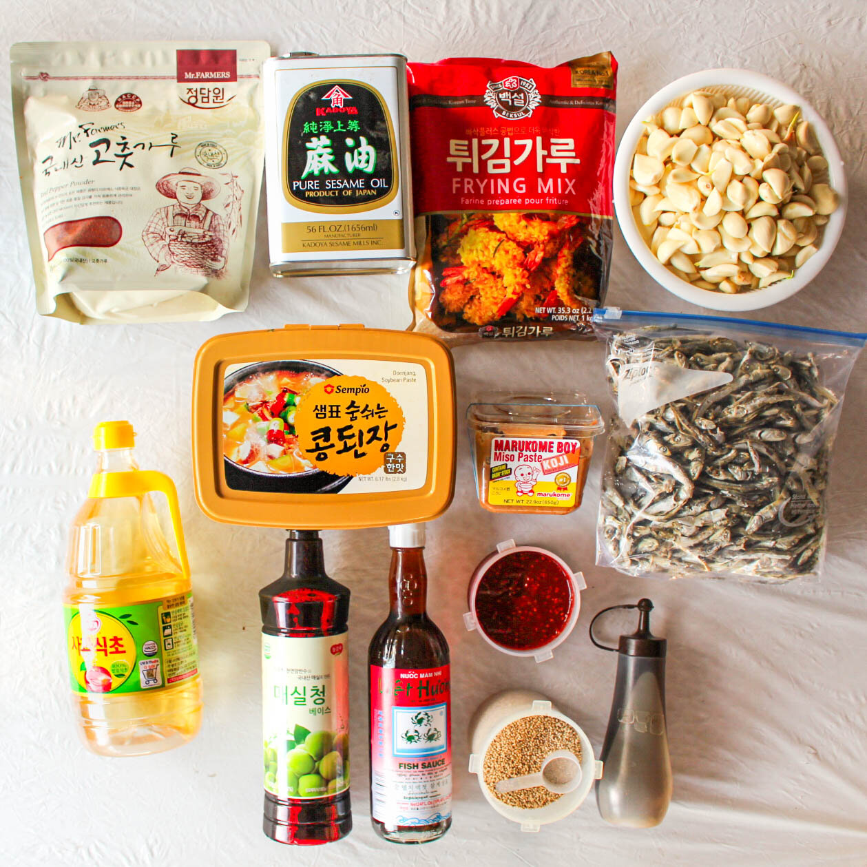 Must Have Korean Ingredients  Items to Buy at Korean Grocery Store —  ahnest kitchen