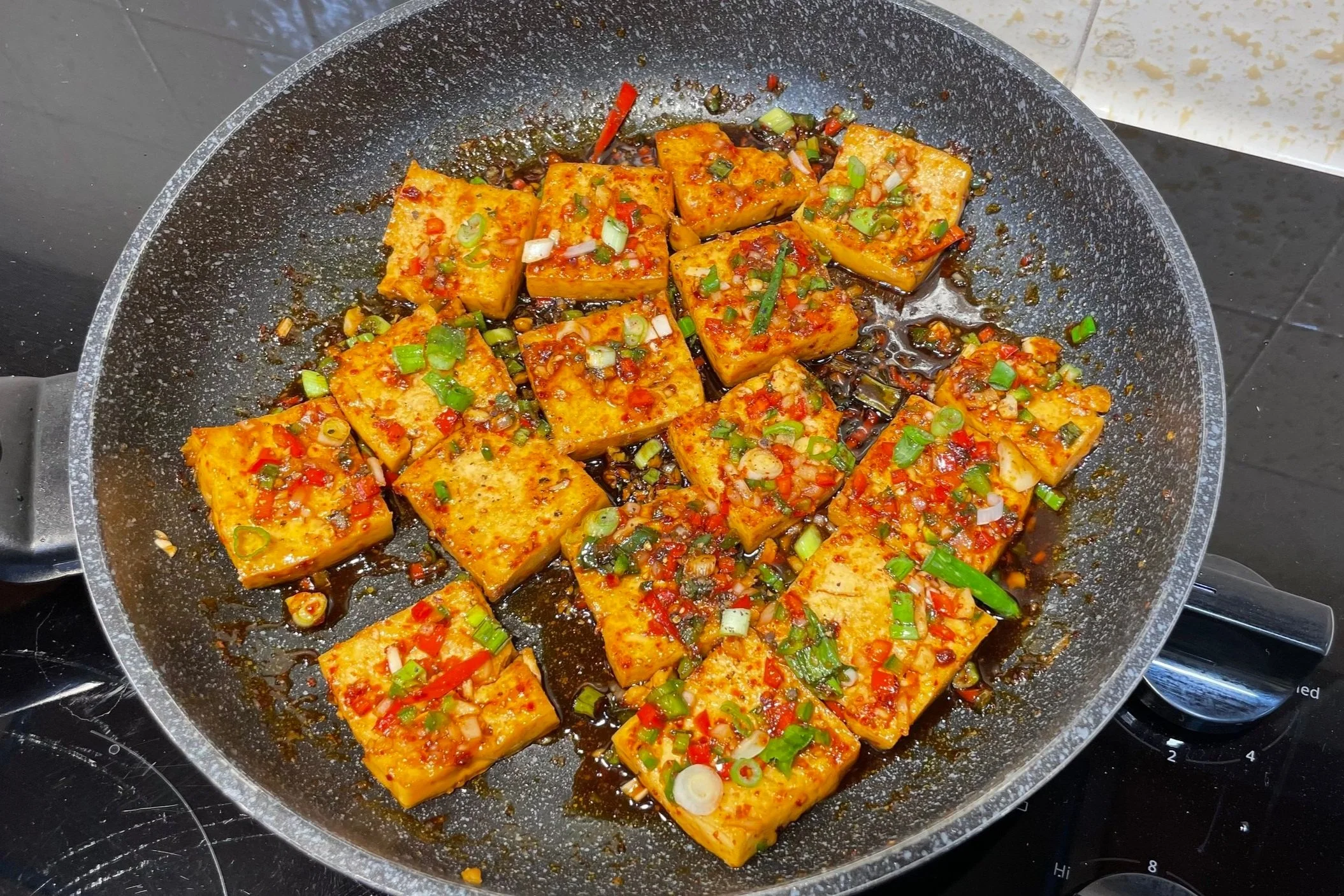 Korean Spicy Braised Tofu (Dubu Jorim) | 두부조림 — ahnest kitchen