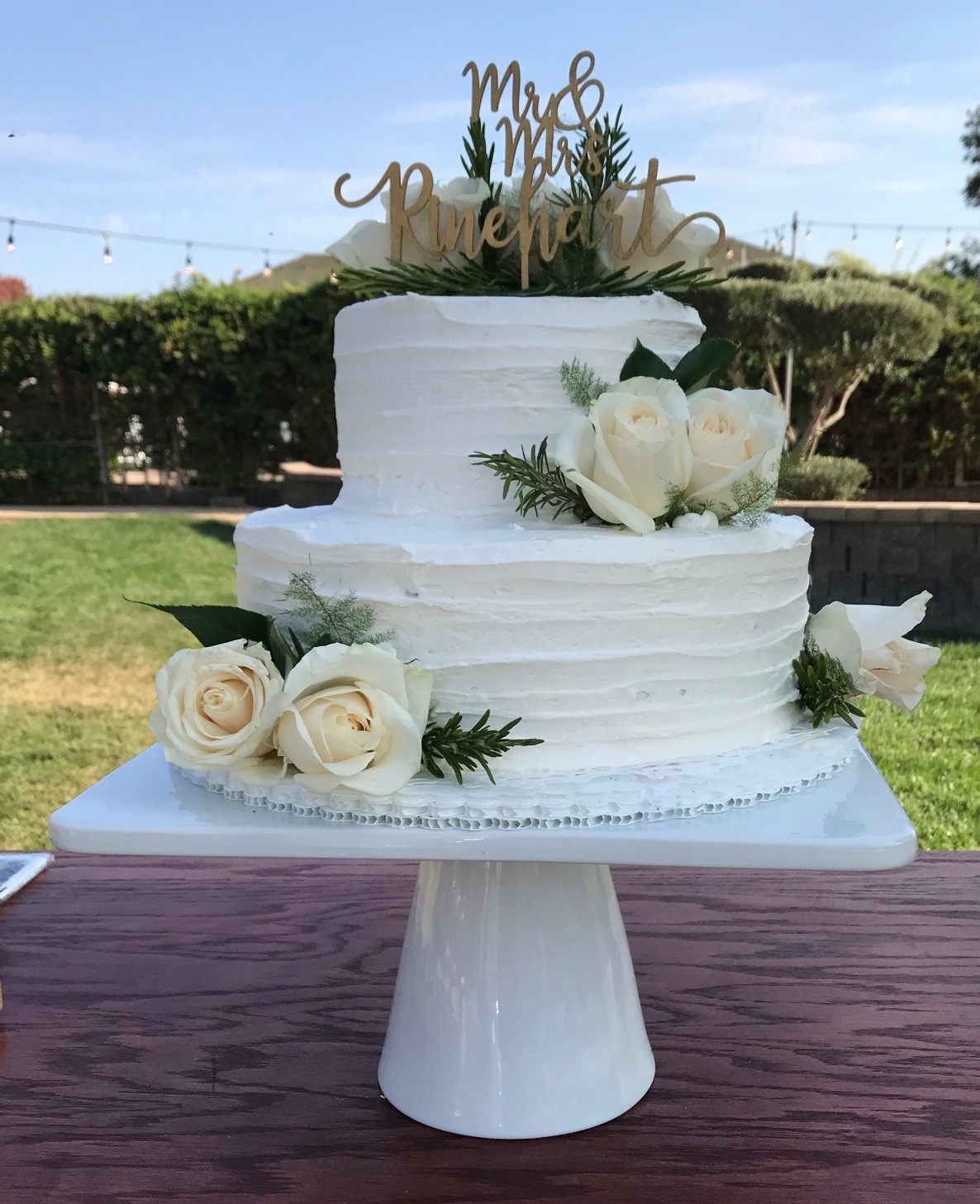 Buy Online Naked Wedding Cake - Budget Friendly | Harry Batten