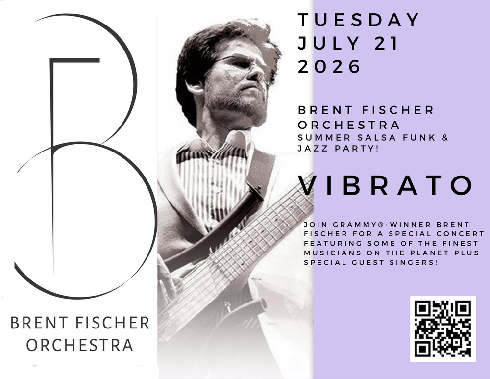 W/ Brent Fischer Jazz Orchestra at Vibrato