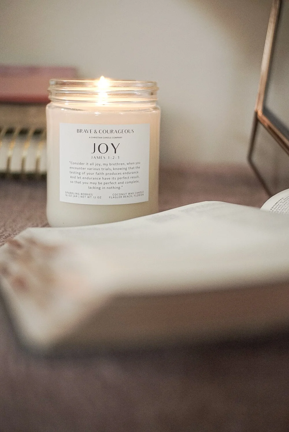 Christian Candles by Brave and Courageous A Christian Candle Company