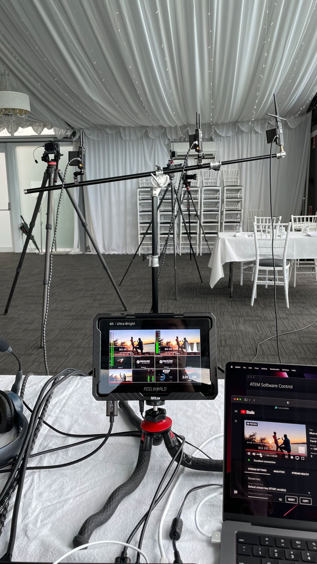 Panorama house wedding videographer