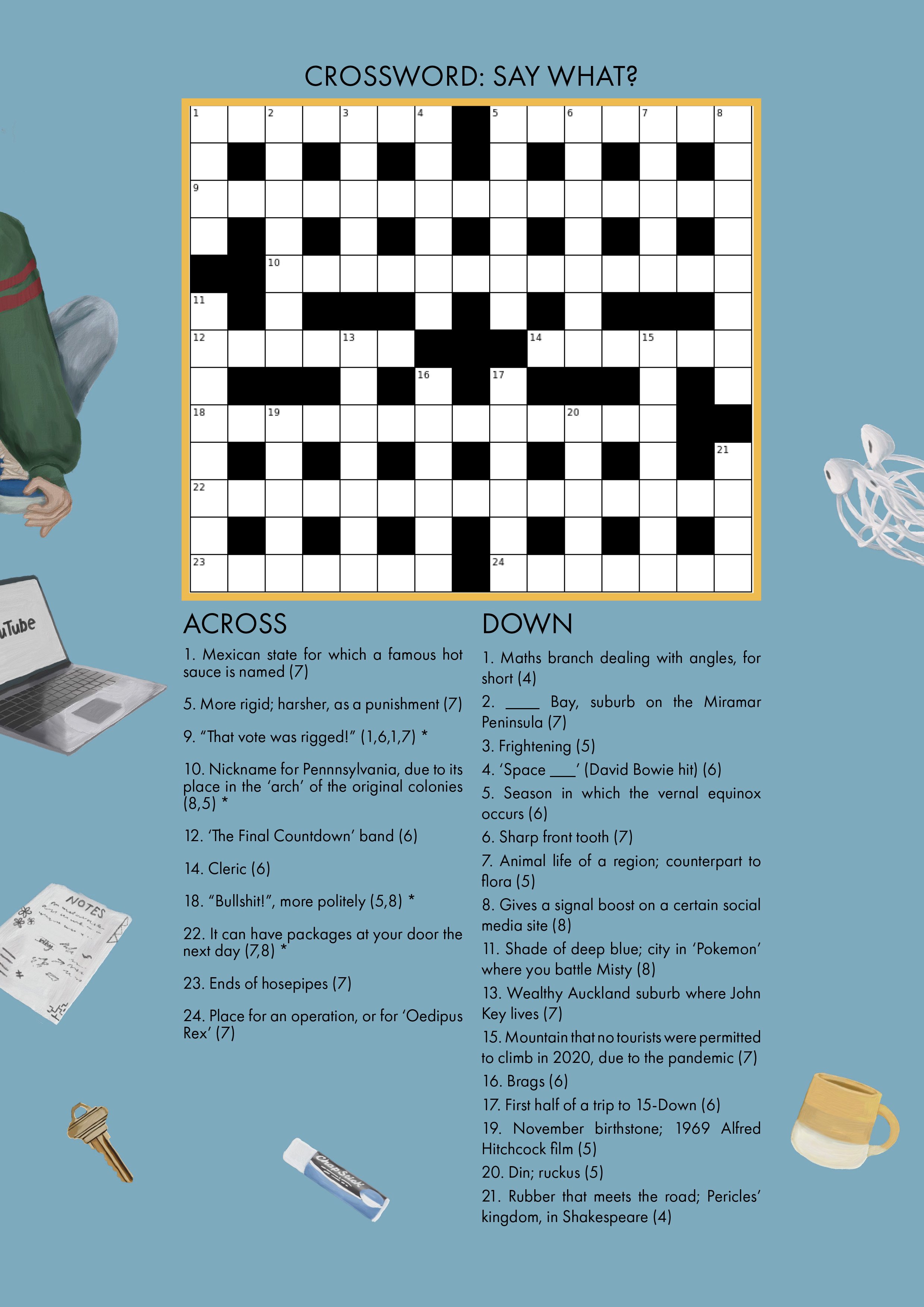 Crossword: Environment — Salient Magazine