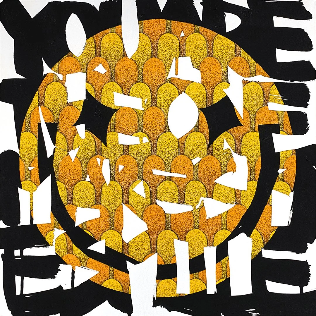 InnerSpace#2337-SMILE.008S10- Acrylic gouache on canvas 45.0x45.0(cm) 2024.jpg