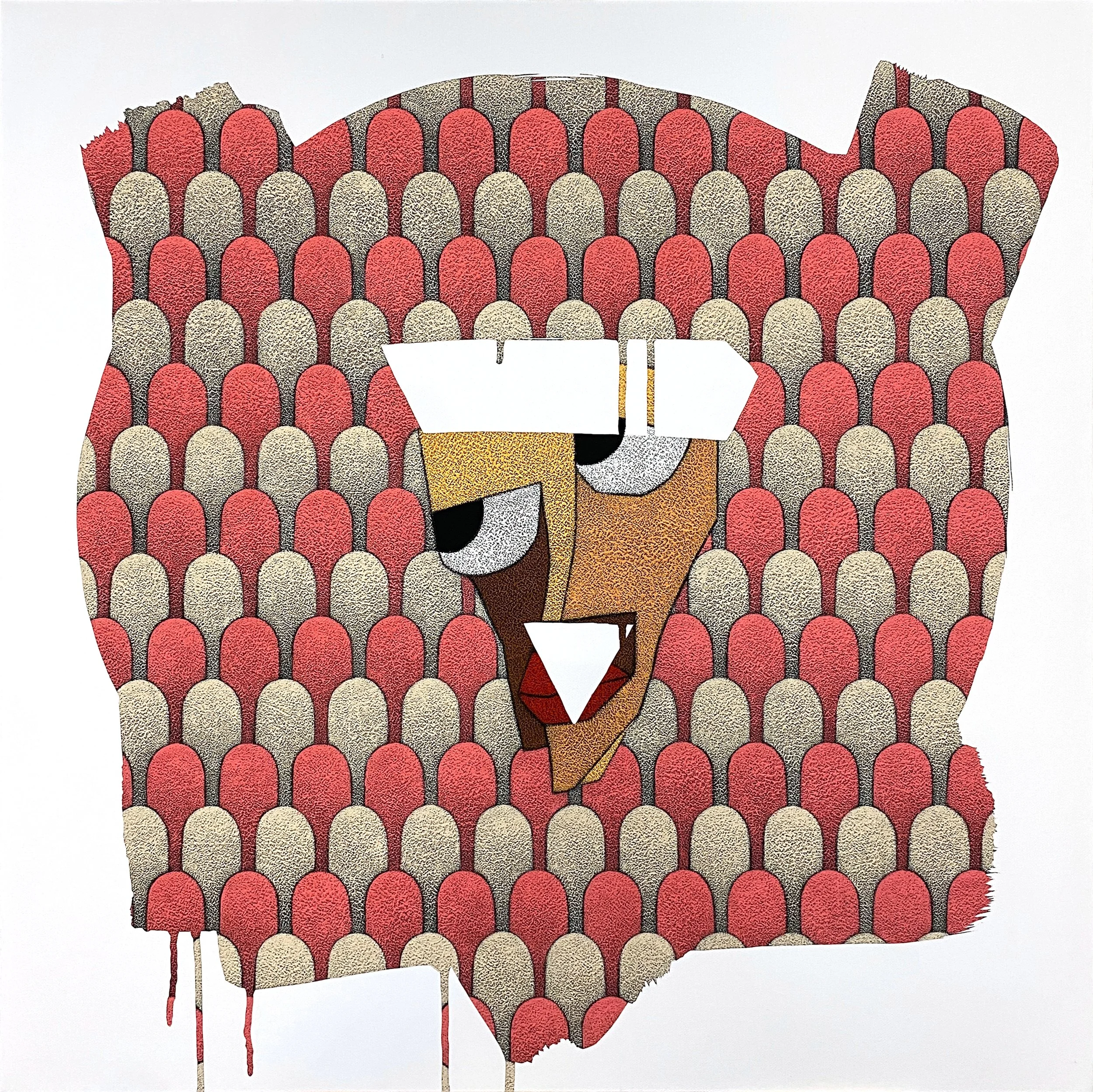 InnerSpace#2402-LOVE- Acrylic gouache on canvas 60.6x60.6(cm) 2024.jpg