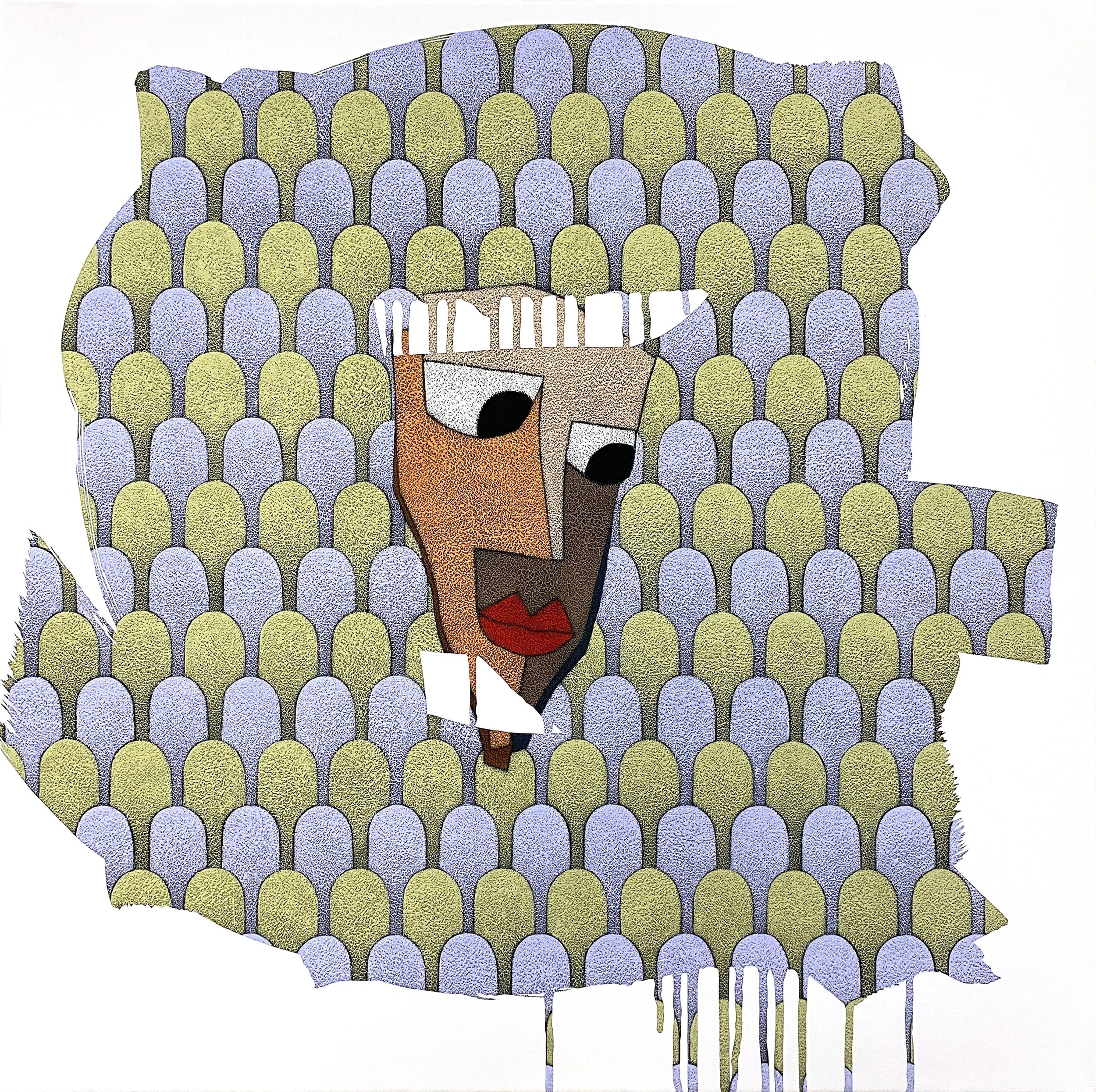 InnerSpace#2403-SUGAR- Acrylic gouache on canvas 60.6x60.6(cm) 2024.jpg