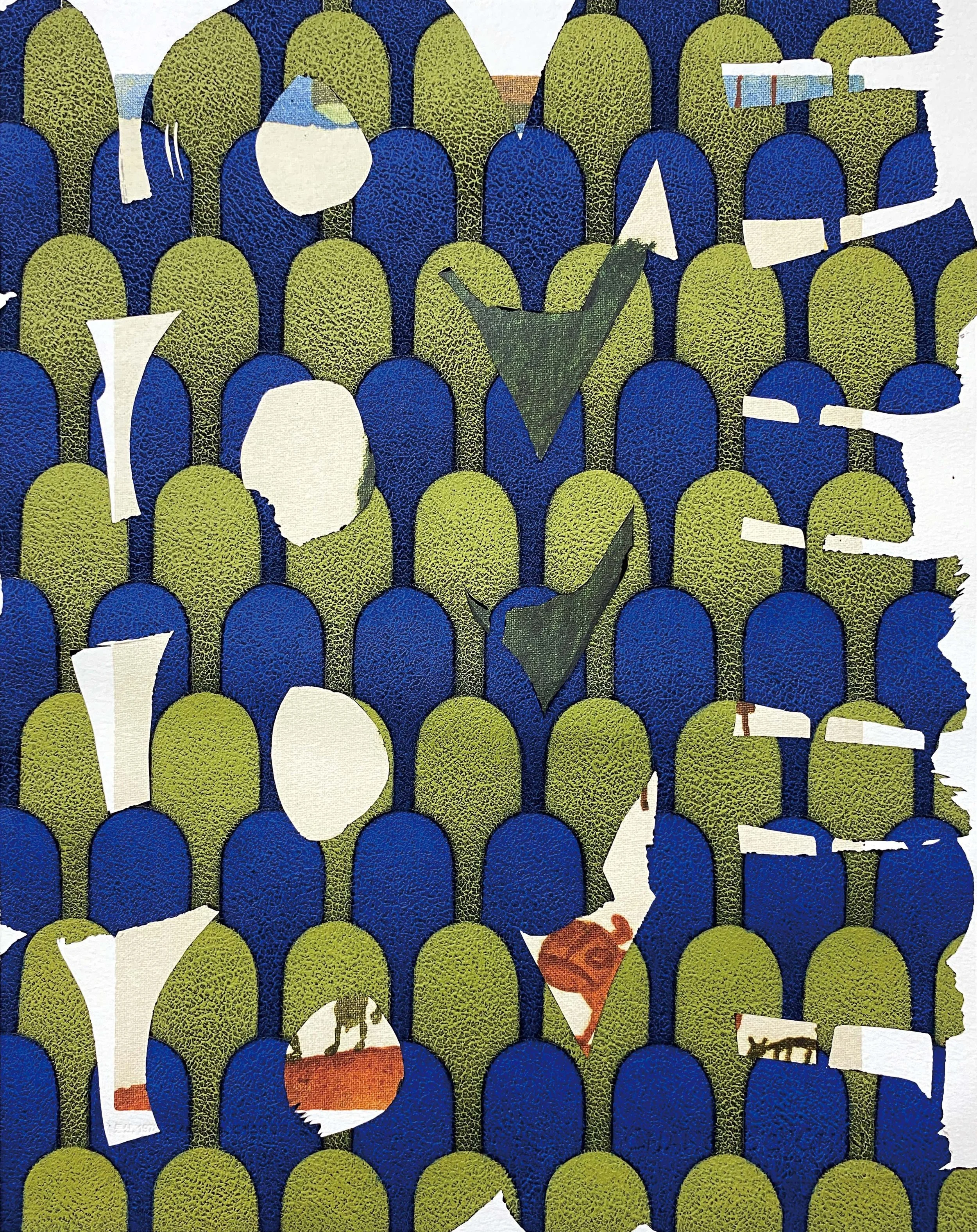 InnerSpace#2421-LOVE-CUC Acrylic gouache on printed paper 30.0x37.9(cm) 2024.jpg